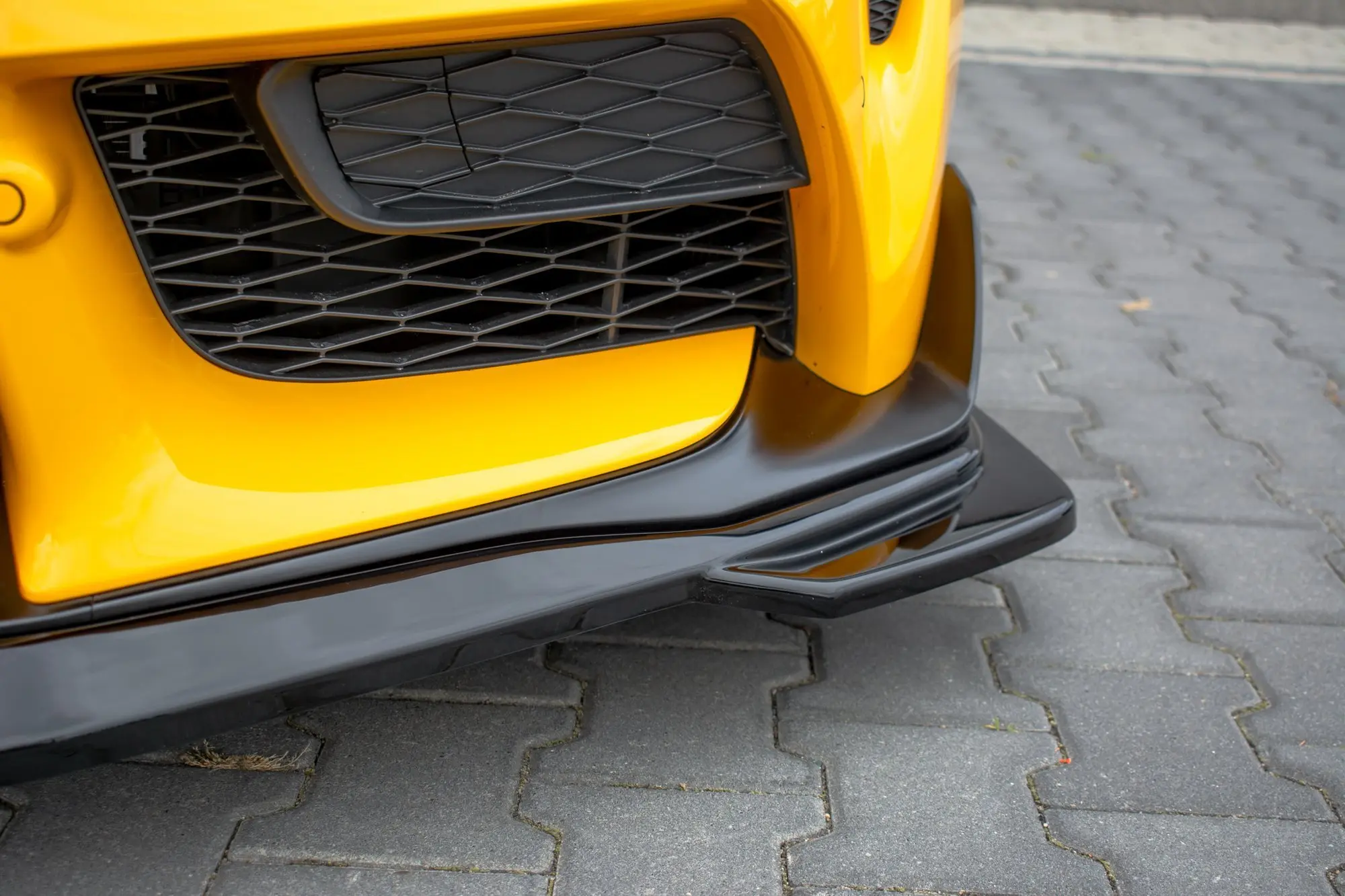 Frontspoiler Toyota Supra V 2019-> | V.1 Glossy Black Edition