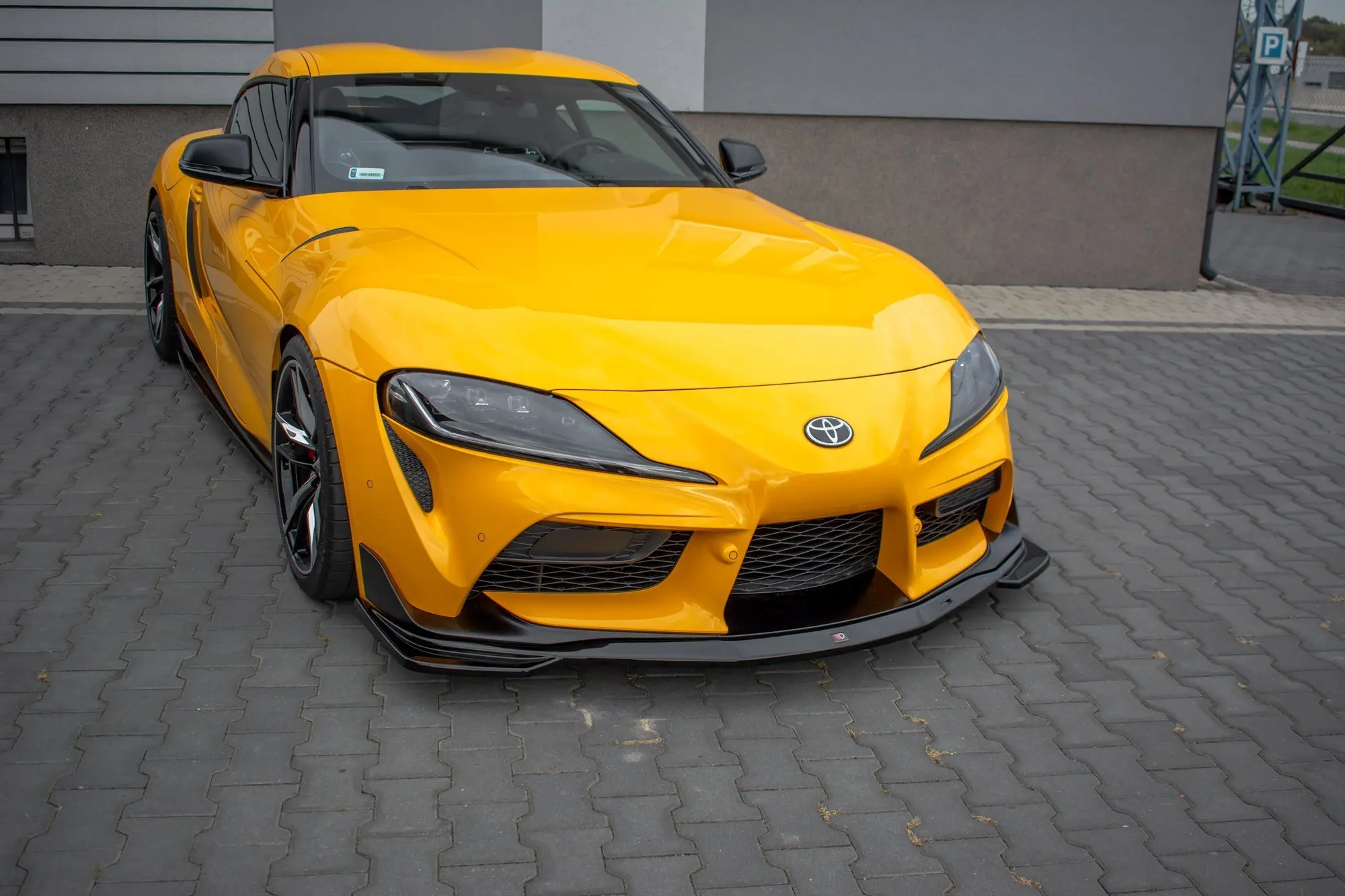 Frontspoiler Toyota Supra V 2019-> | V.1 Glossy Black Edition – bilde 3