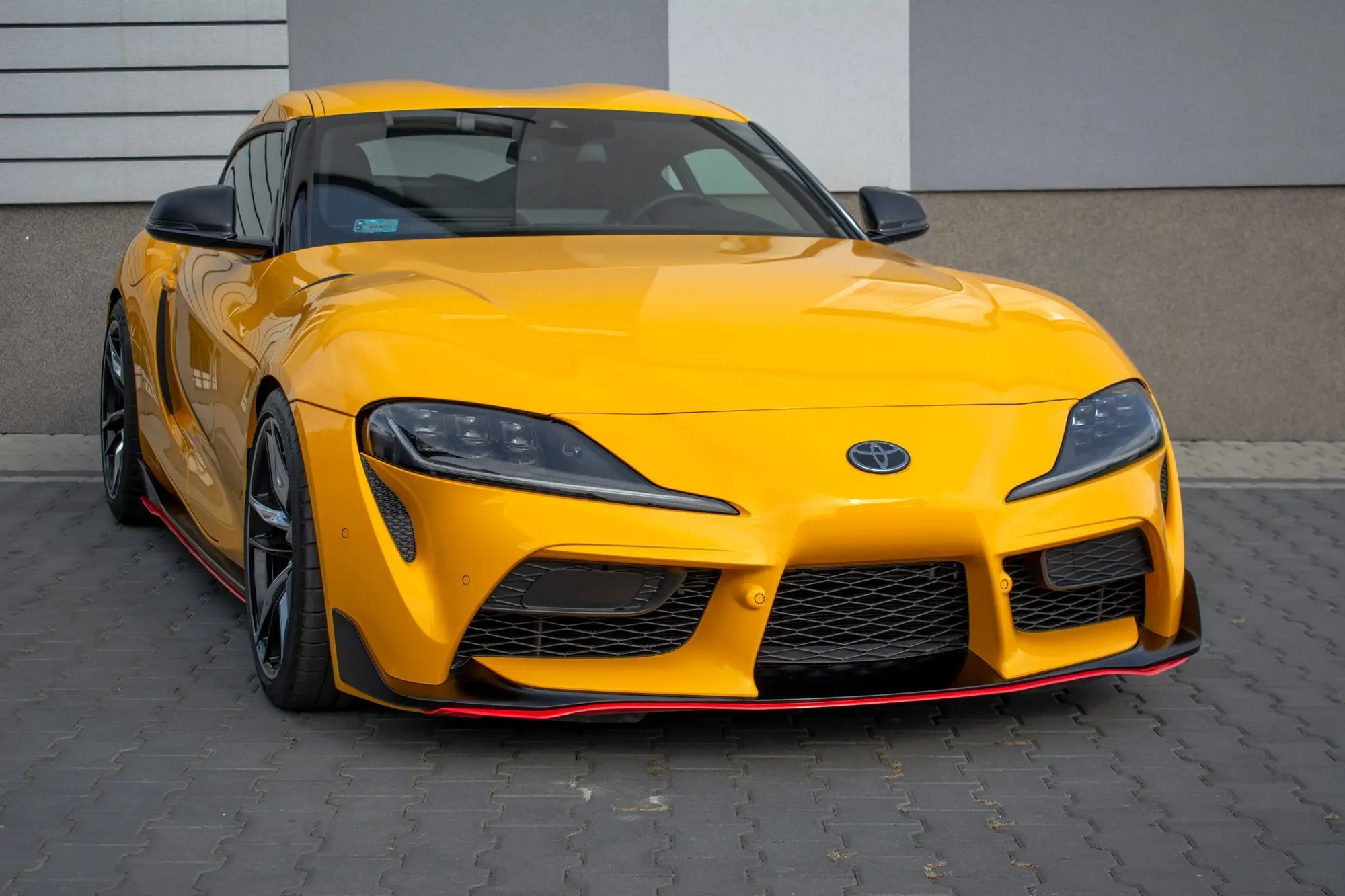 Frontspoiler Toyota Supra V 2019-> | V.3 Glossy Black Edition – bilde 2