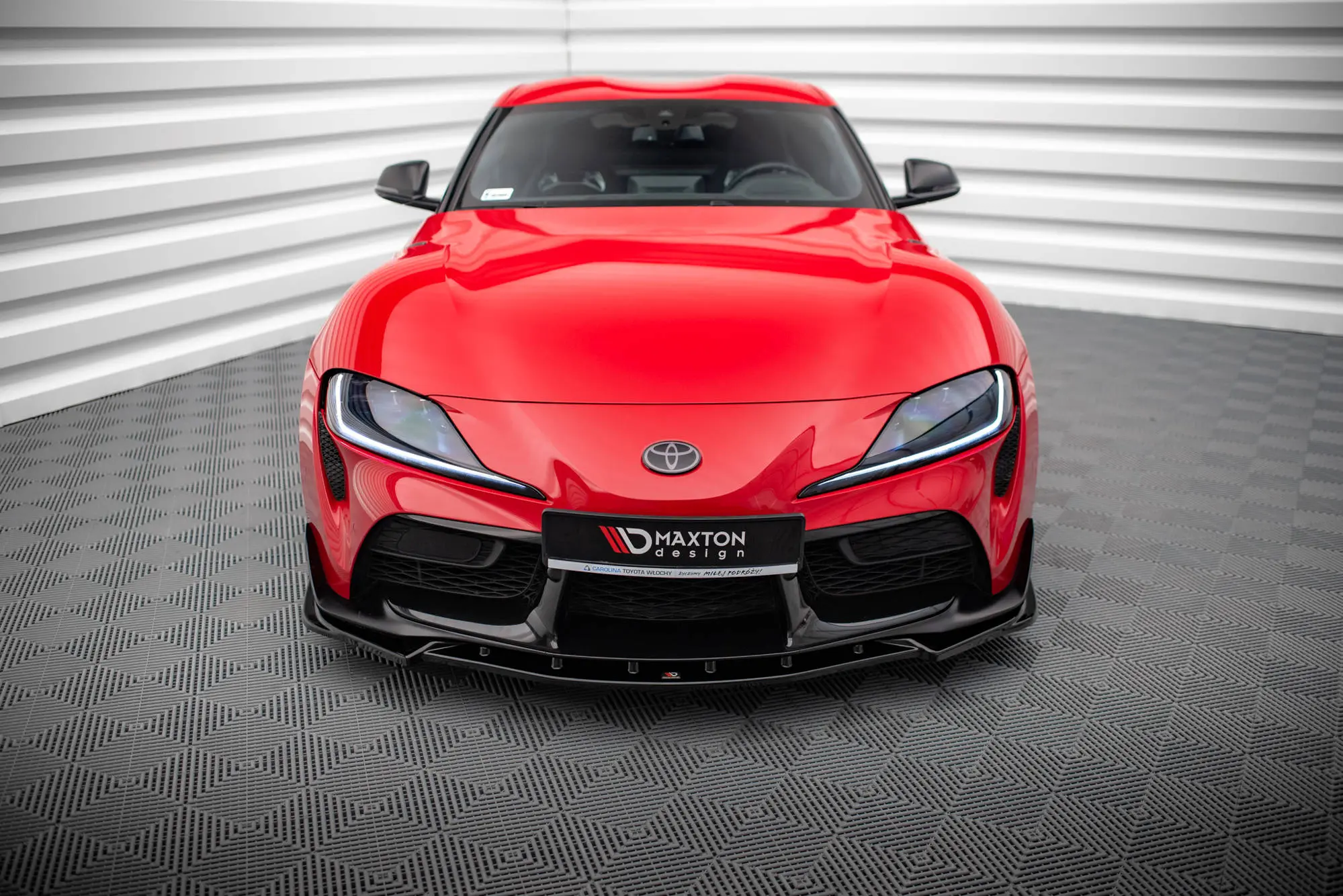 Frontspoiler Toyota Supra V 2019-> | V.4 Glossy Black Edition – bilde 3