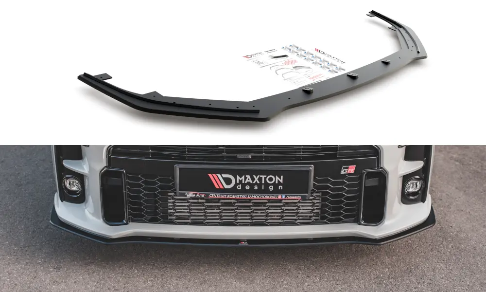 Frontspoiler Toyota Yaris GR IV 2020-> | Racing Durability Black Edition – bilde 3