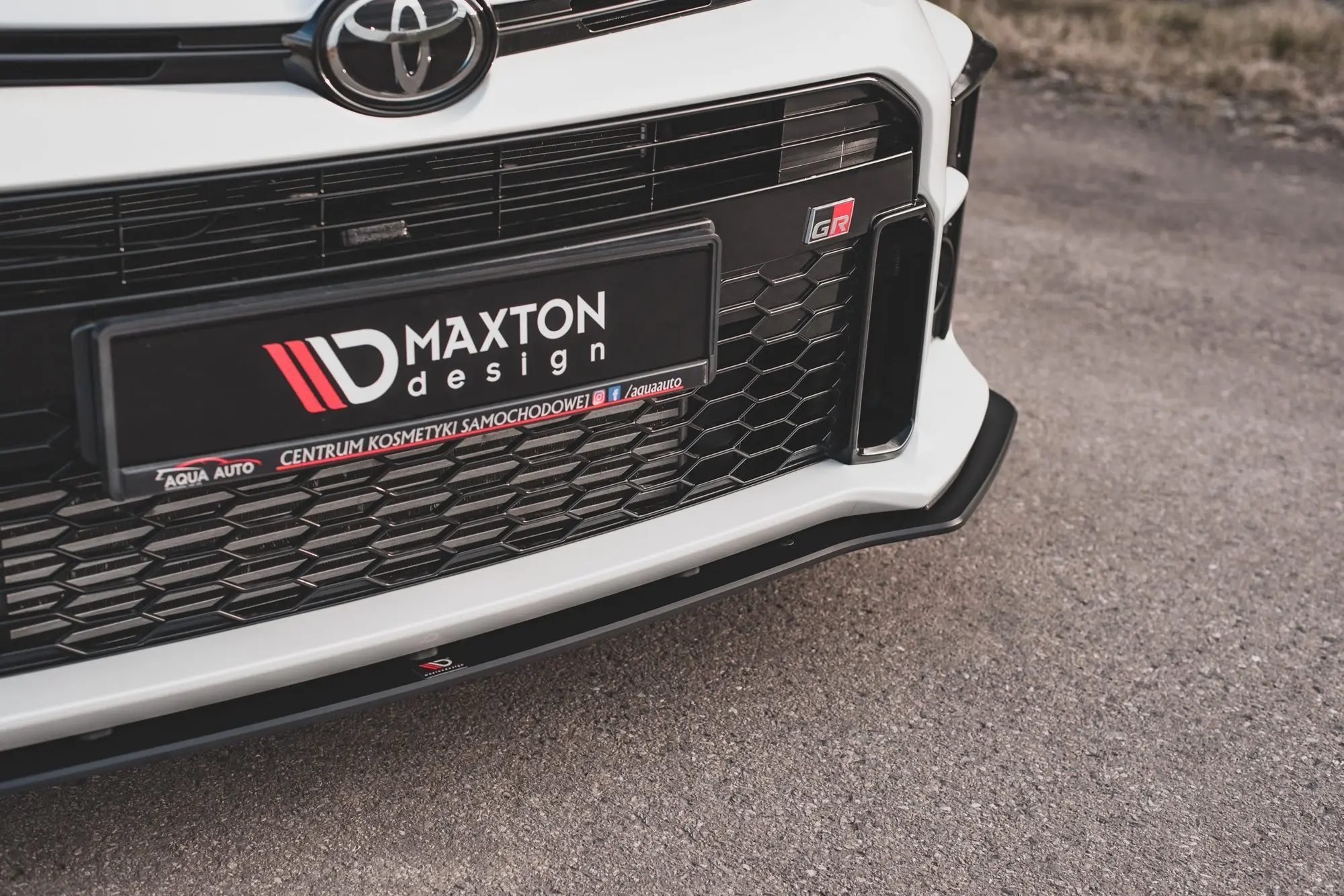 Frontspoiler Toyota Yaris GR IV 2020-> | Racing Durability Black Edition – bilde 4