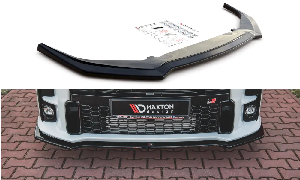 Frontspoiler Toyota Yaris IV GR 2020-> | V.1 Glossy Black Edition – bilde 3