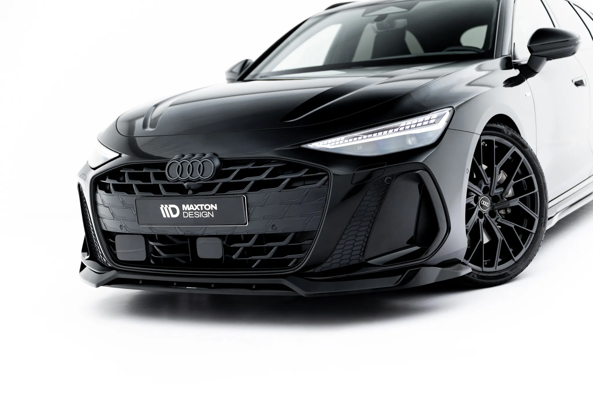 Frontspoiler V.1 Audi A6 (C9) 2025 -> | Glossy Black Edition