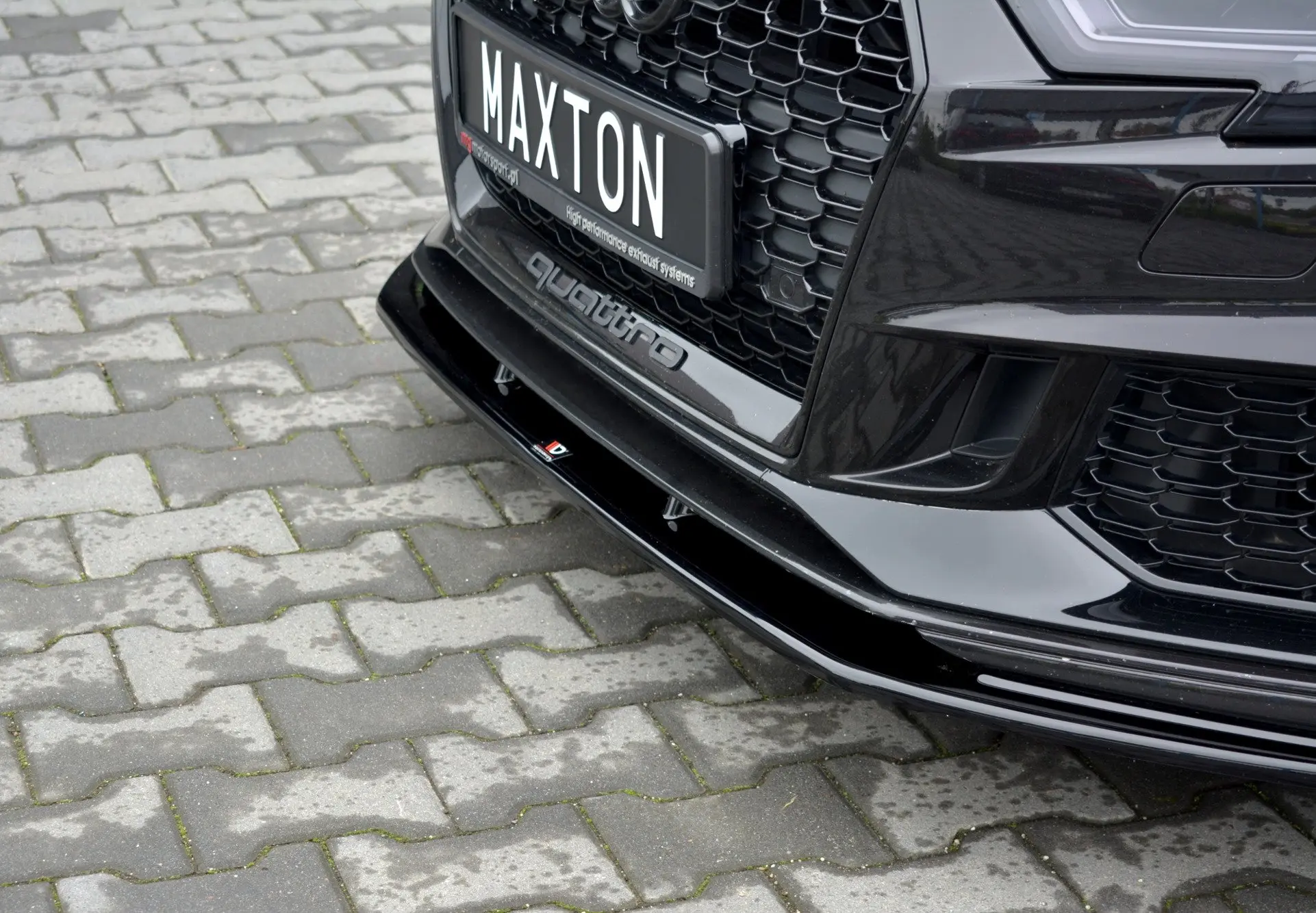 Frontspoiler V.1 Audi RS3 (8V) Facelift Sportback 2017 - 2020