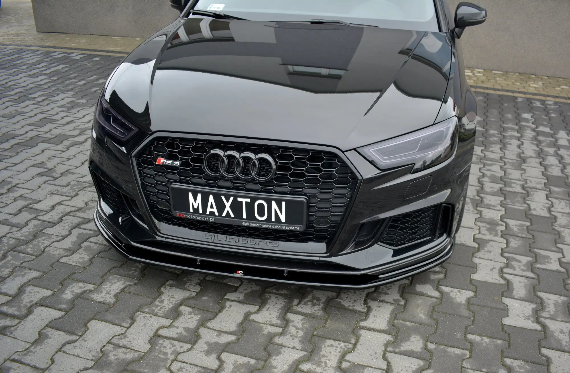 Frontspoiler V.1 Audi RS3 (8V) Facelift Sportback 2017 - 2020 – bilde 2