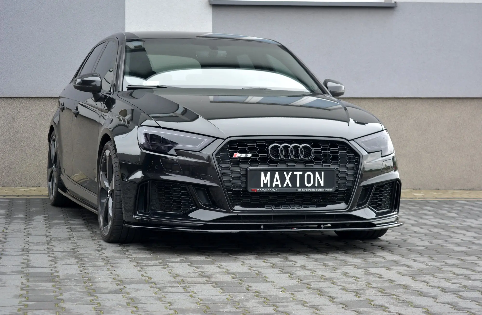 Frontspoiler V.1 Audi RS3 (8V) Facelift Sportback 2017 - 2020 – bilde 3