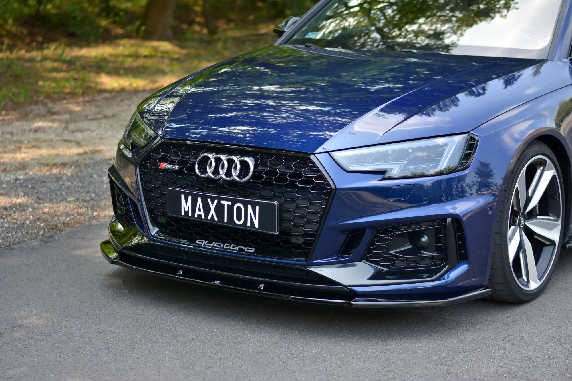 Frontspoiler V.1 Audi RS4 (B9) 2017-2019