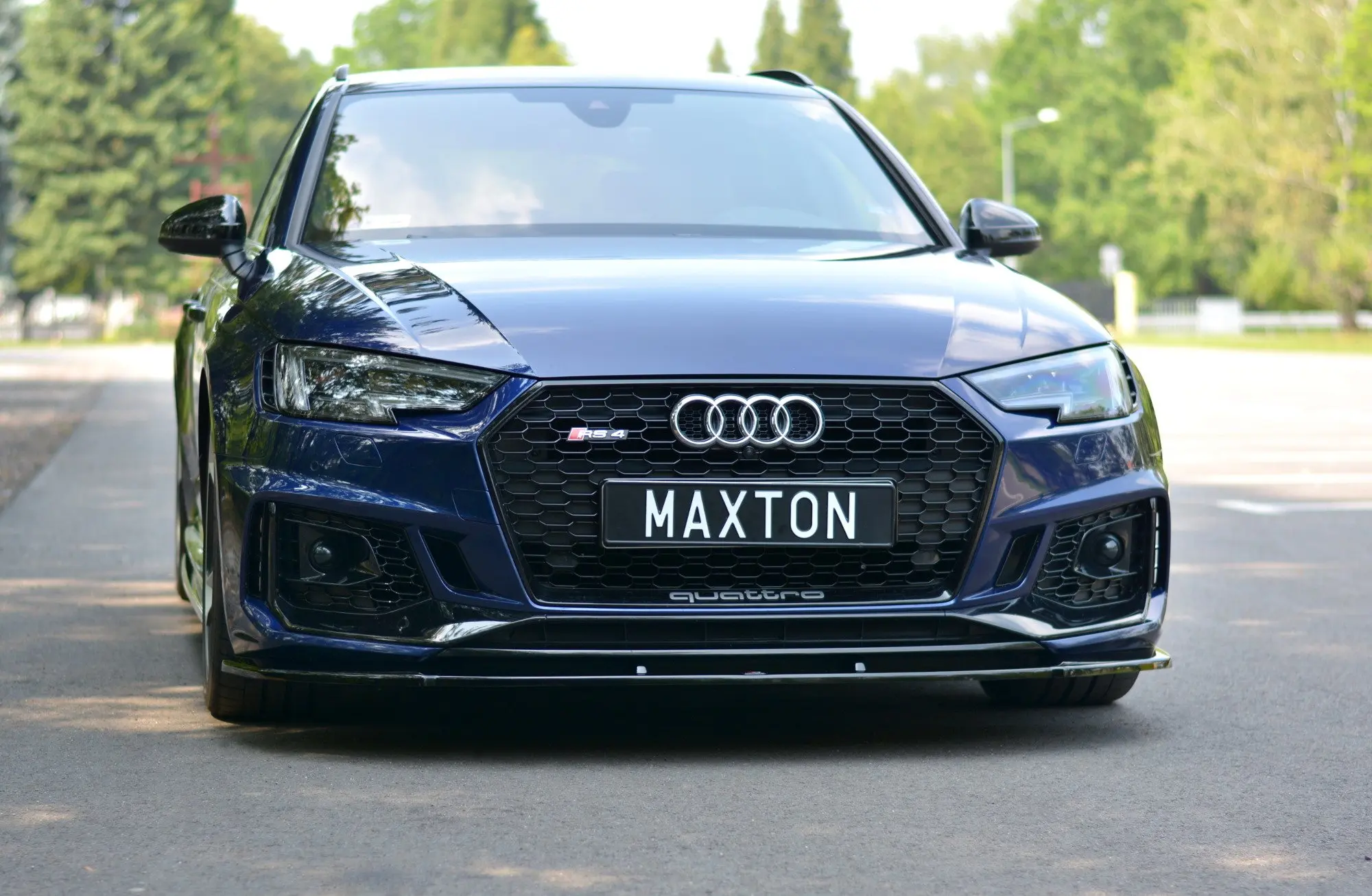 Frontspoiler V.1 Audi RS4 (B9) 2017-2019 – bilde 2