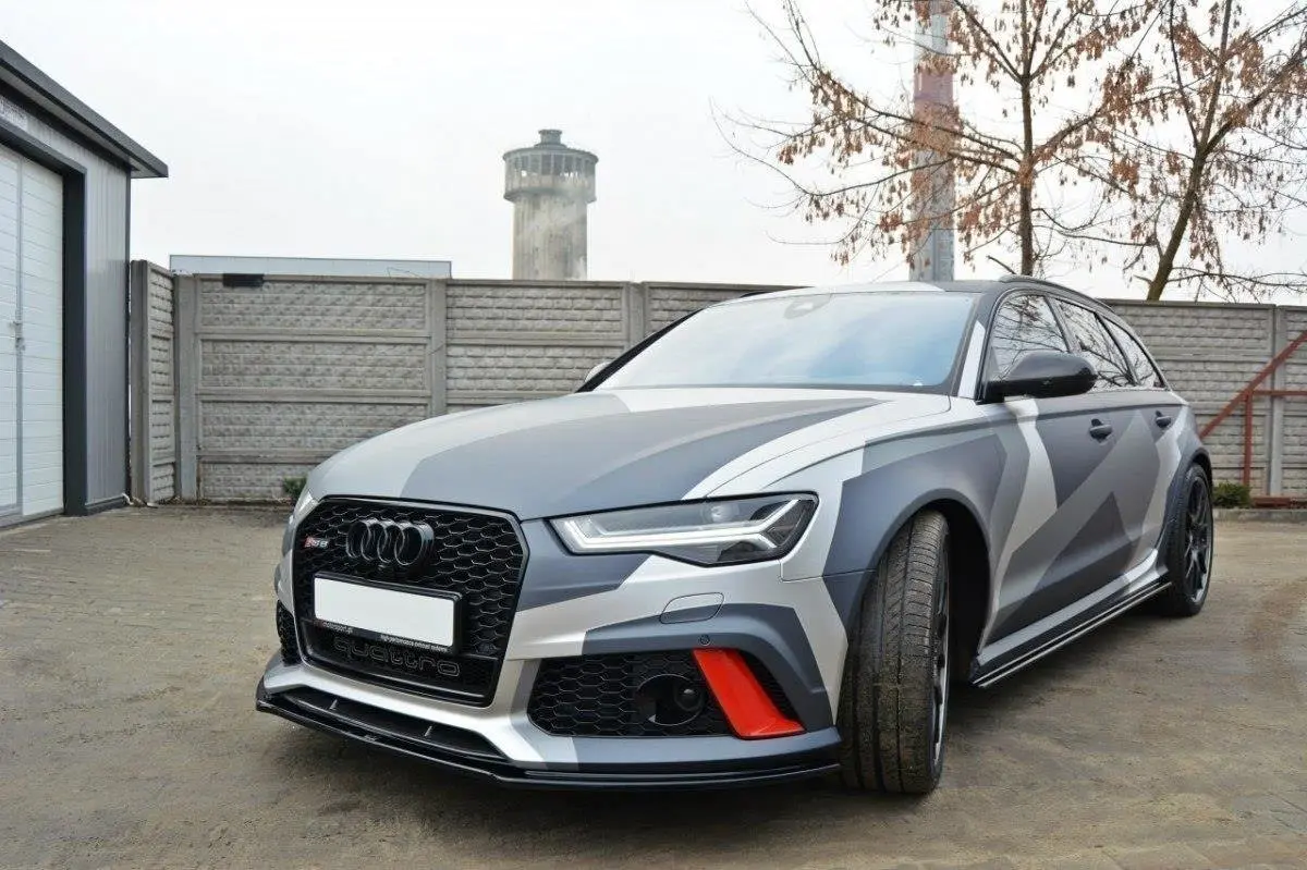Frontspoiler V.1 Audi RS6 C7 2013 - 2018 – bilde 4