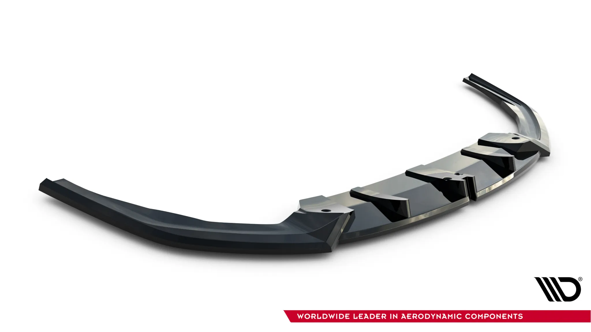 Frontspoiler V.1 BMW M135i M Performance (F70) 2024 ->  | Glossy Black Edition – bilde 8