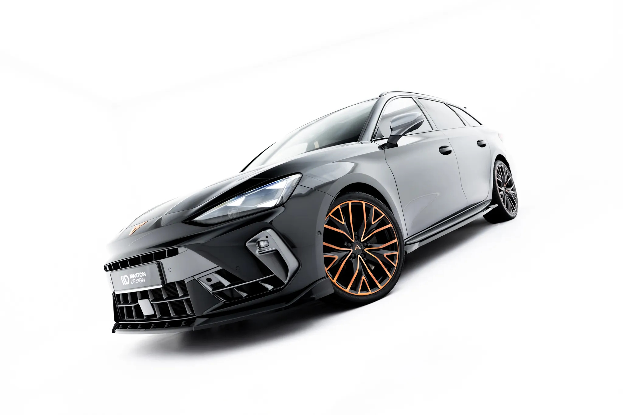 Frontspoiler V.1 Cupra Leon 2020-2026 | Glossy Black Edition – bilde 4