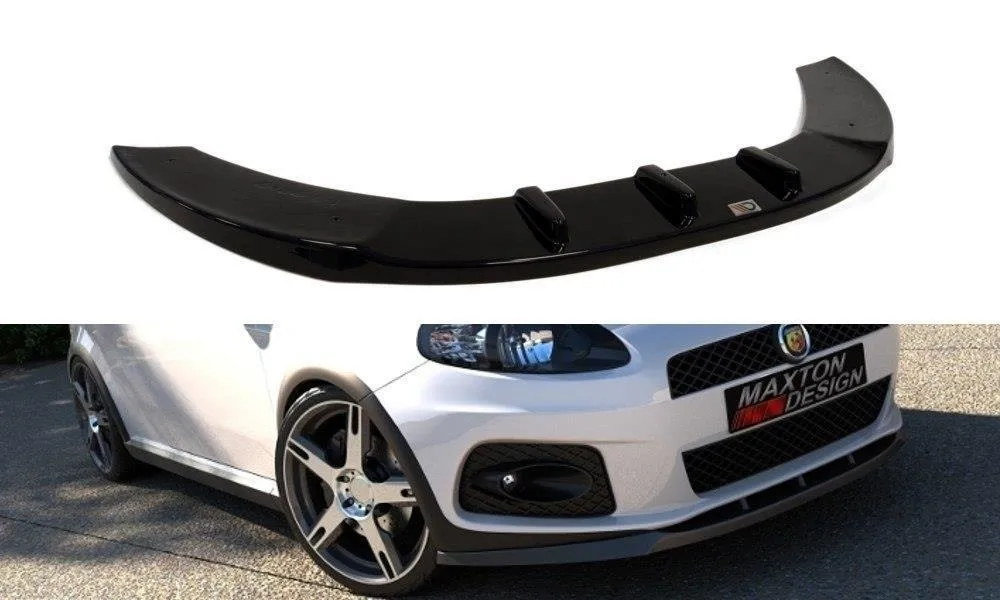 Frontspoiler V.1 Fiat Grande Punto Abarth 2007 - 2010 | Glossy Black Edition