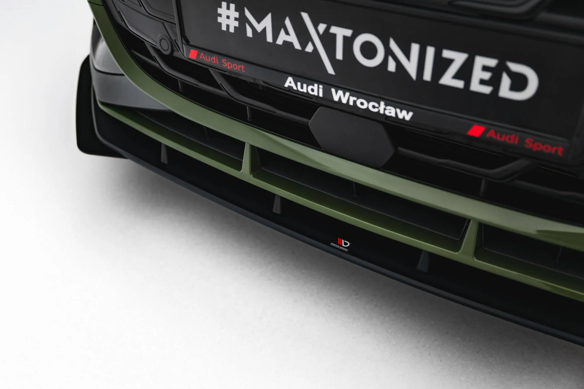 Frontspoiler V.1 + Flopper Audi (A3 S-Line/S3) 8Y Facelift 2024 -> | Street Pro Black Edition – bilde 6