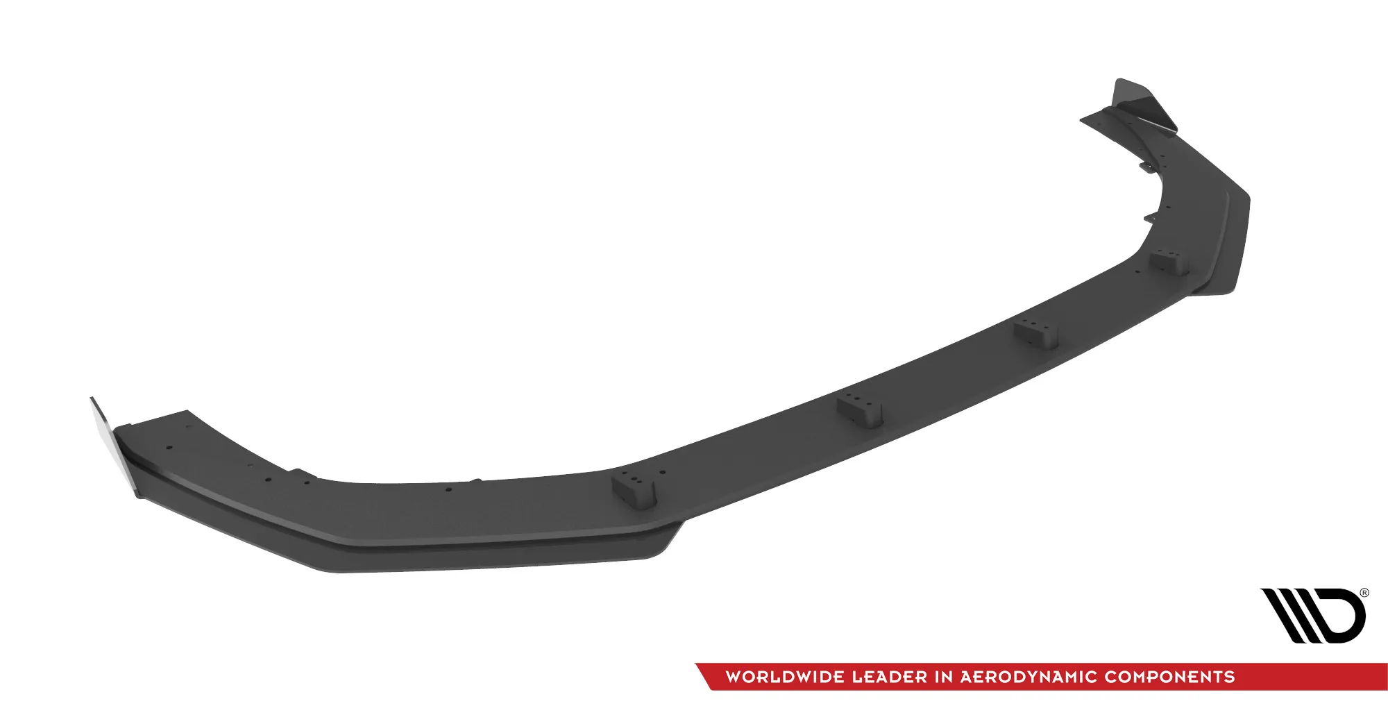 Frontspoiler V.1 + Flopper Audi RS3 (8Y) 2020 -> | Street Pro Black Edition – bilde 4