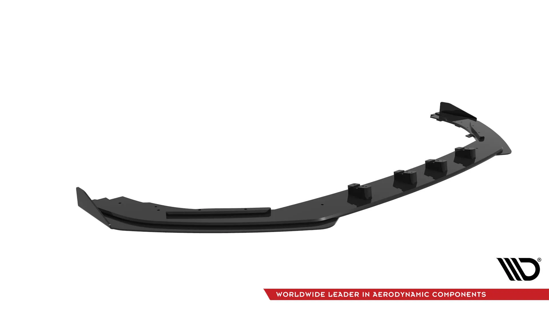 Frontspoiler V.1 + Flopper Audi RS3 Sedan (8V) facelift 2017 - 2020 | Street Pro Black Edition – bilde 6