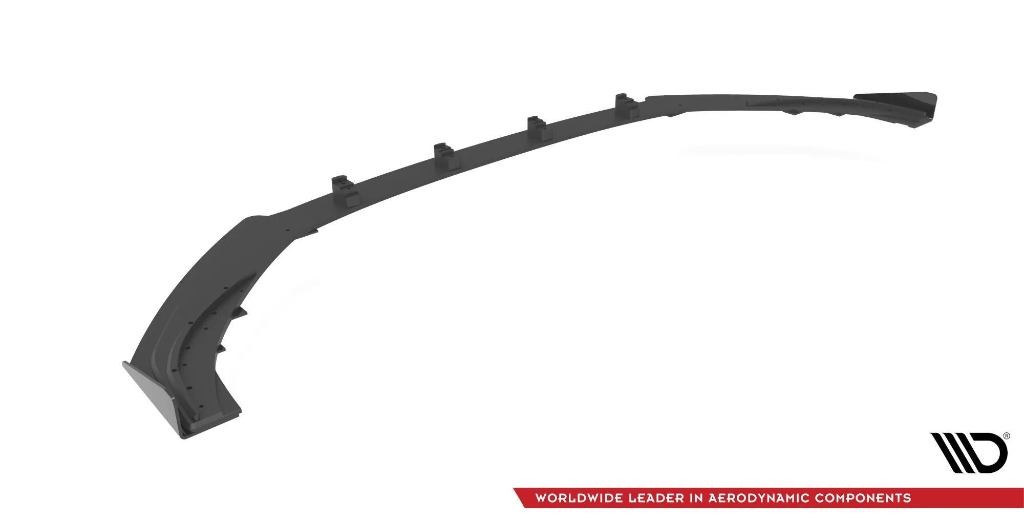 Frontspoiler V.1 + Flopper Audi S3 (8V) Sportback / A3 S-Line (8V) Sportback Facelift 2016 - 2019 | Street Pro Black Edition – bilde 2