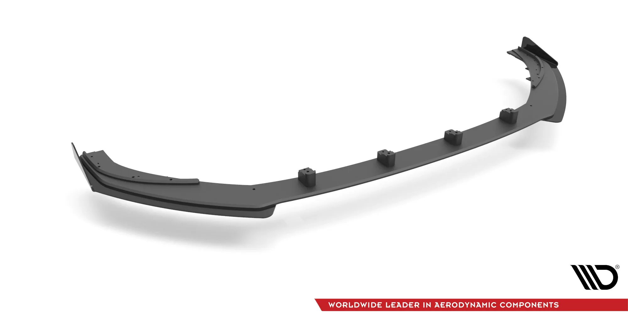 Frontspoiler V.1 + Flopper Audi S3 (8V) Sportback / A3 S-Line (8V) Sportback Facelift 2016 - 2019 | Street Pro Black Edition – bilde 3