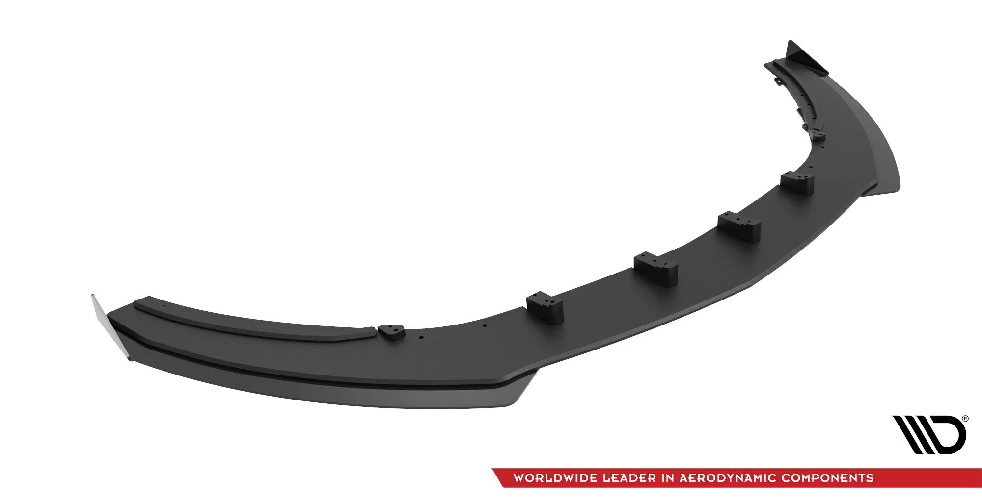 Frontspoiler V.1 + Flopper Opel Astra J Gtc OPC-Line 2011-2018 | Street Pro Black Edition – bilde 3