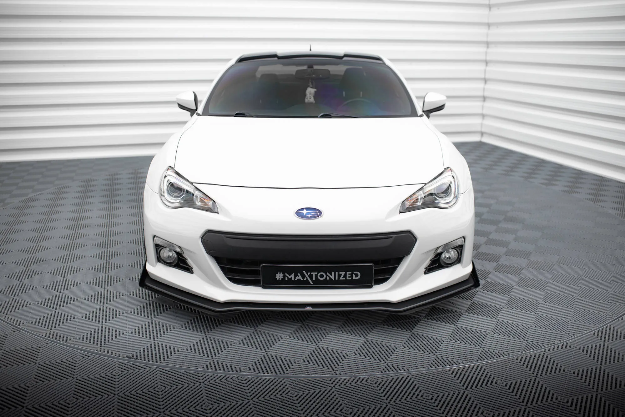 Frontspoiler V.1 + Flopper Subaru Brz I 2012 - 2016 | Street Pro Black Edition – bilde 2