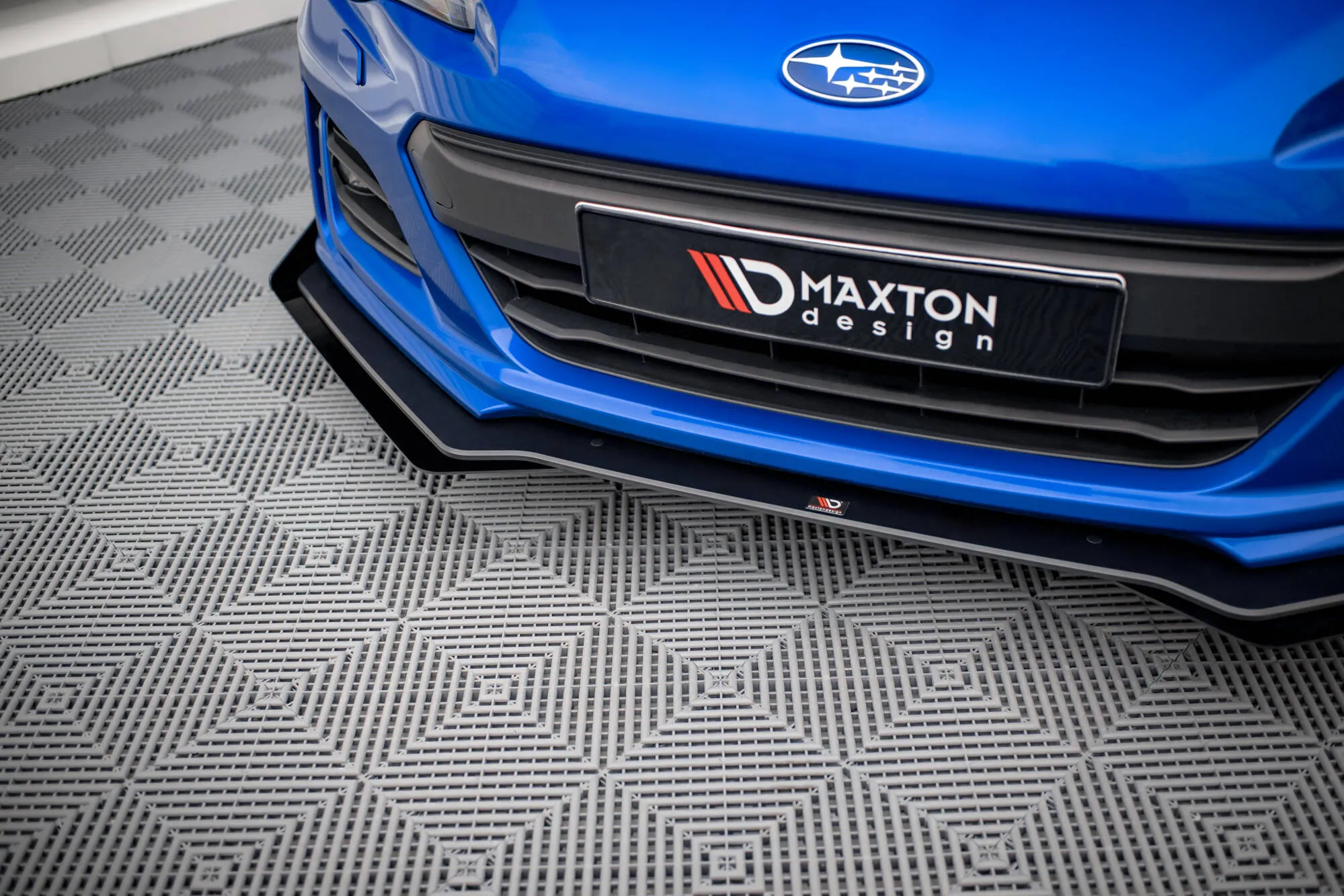 Frontspoiler V.1 + Flopper Subaru Brz I Facelift 2017-2020 | Street Pro Black Edition