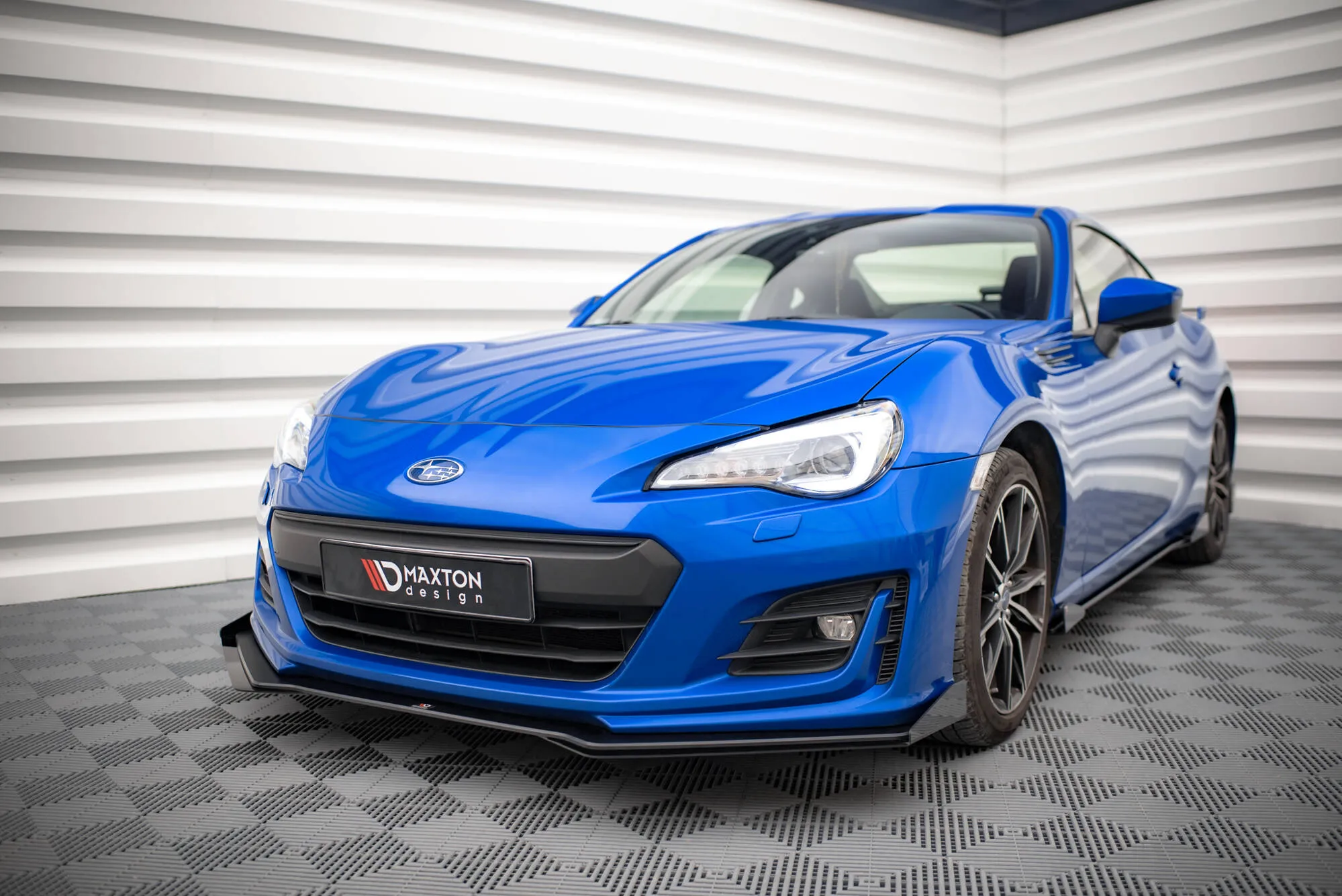 Frontspoiler V.1 + Flopper Subaru Brz I Facelift 2017-2020 | Street Pro Black Edition – bilde 5