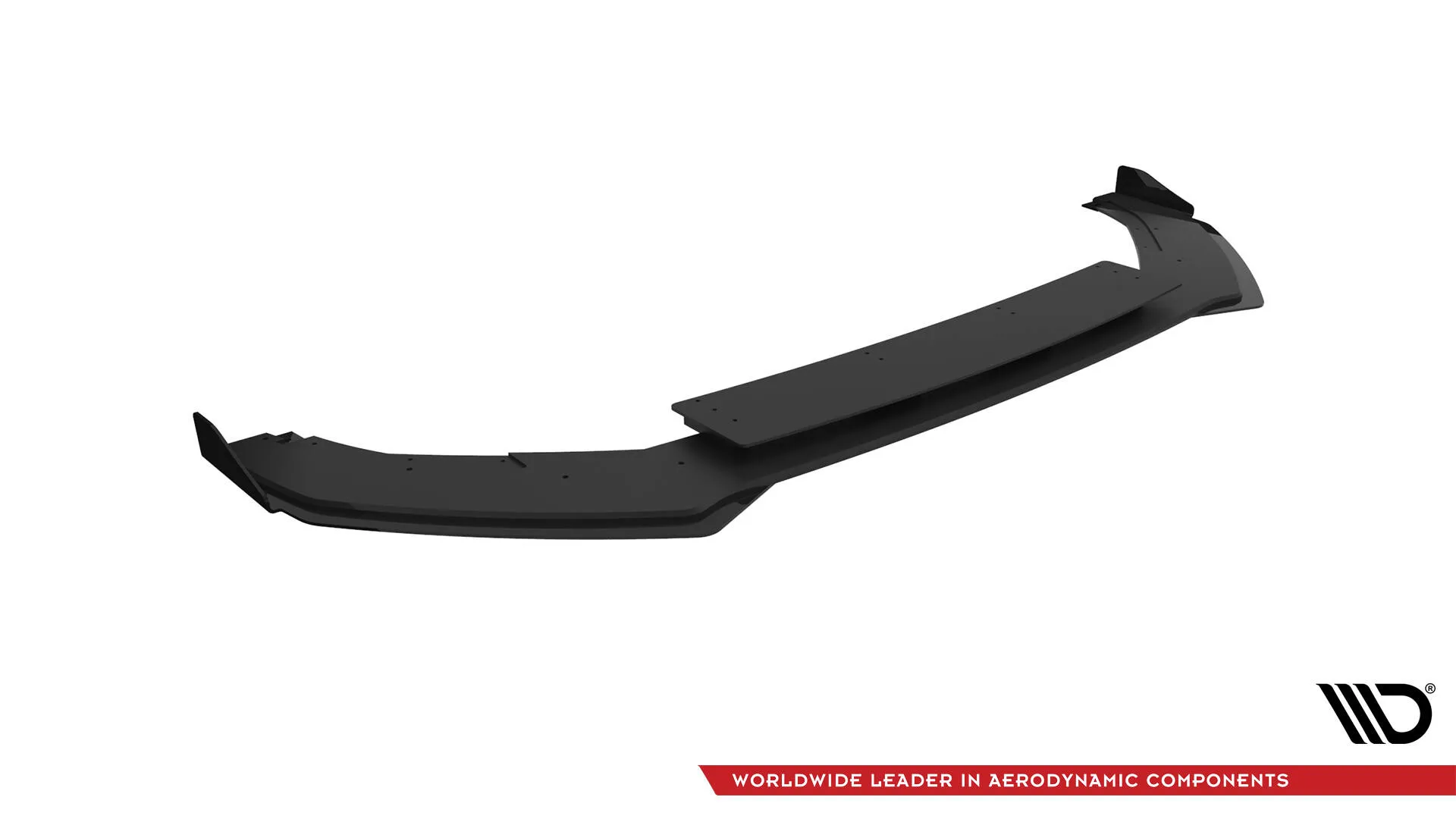 Frontspoiler V.1 + Flopper VW Golf VII R 2013-2016 | Street Pro Black Edition – bilde 3