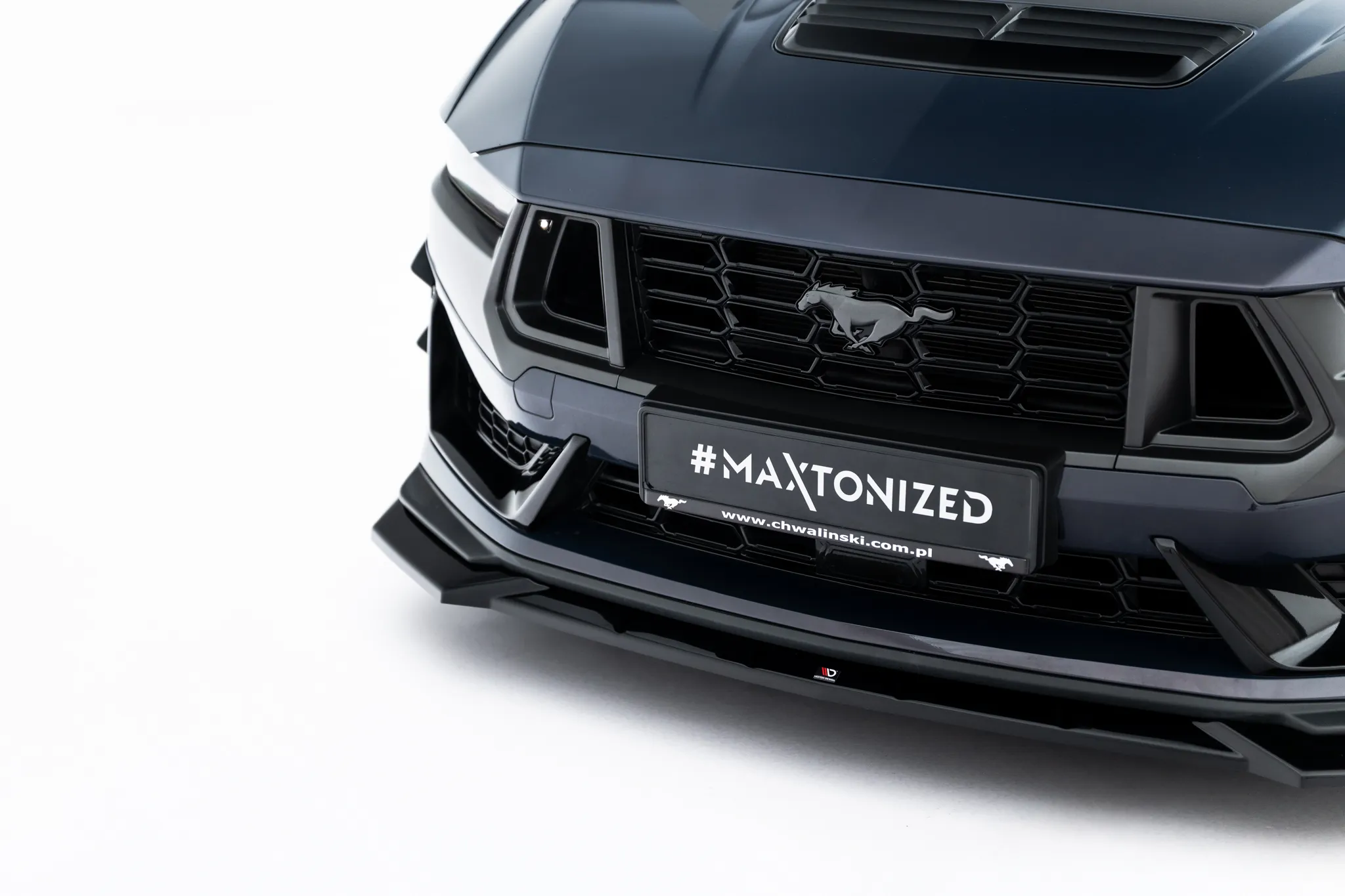 Frontspoiler V.1 Ford Mustang Dark Horse VII 2024 -> | Glossy Black Edition – bilde 2