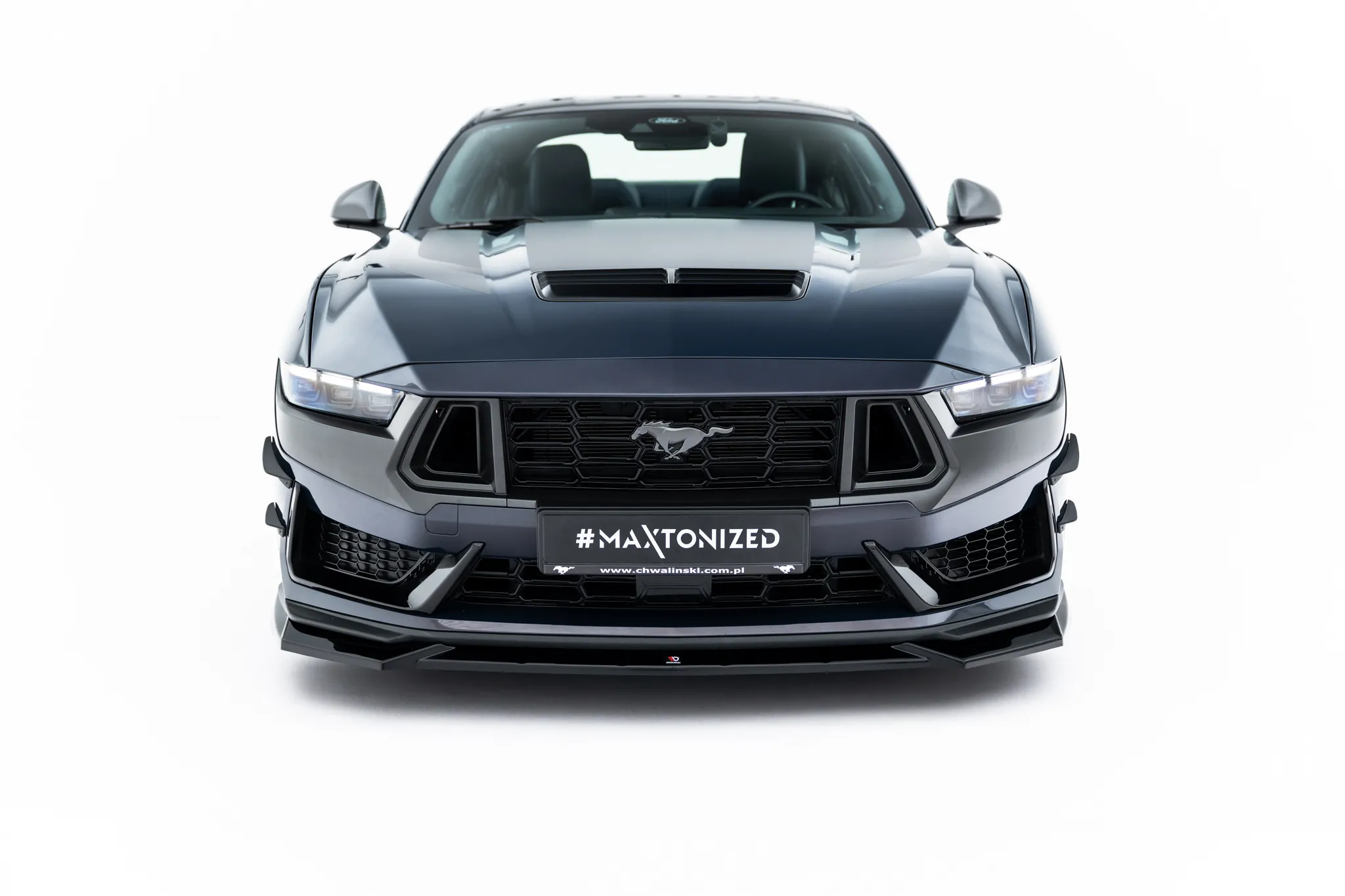 Frontspoiler V.1 Ford Mustang Dark Horse VII 2024 -> | Glossy Black Edition – bilde 3