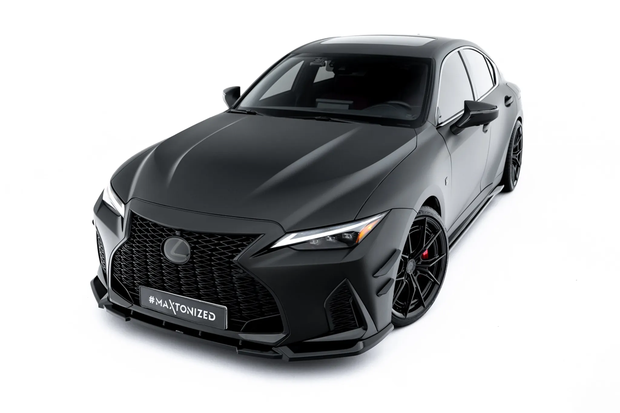 Frontspoiler V.1 Lexus IS 500 I Facelift 2 (XE30) 2020 -> | Glossy Black Edition – bilde 7