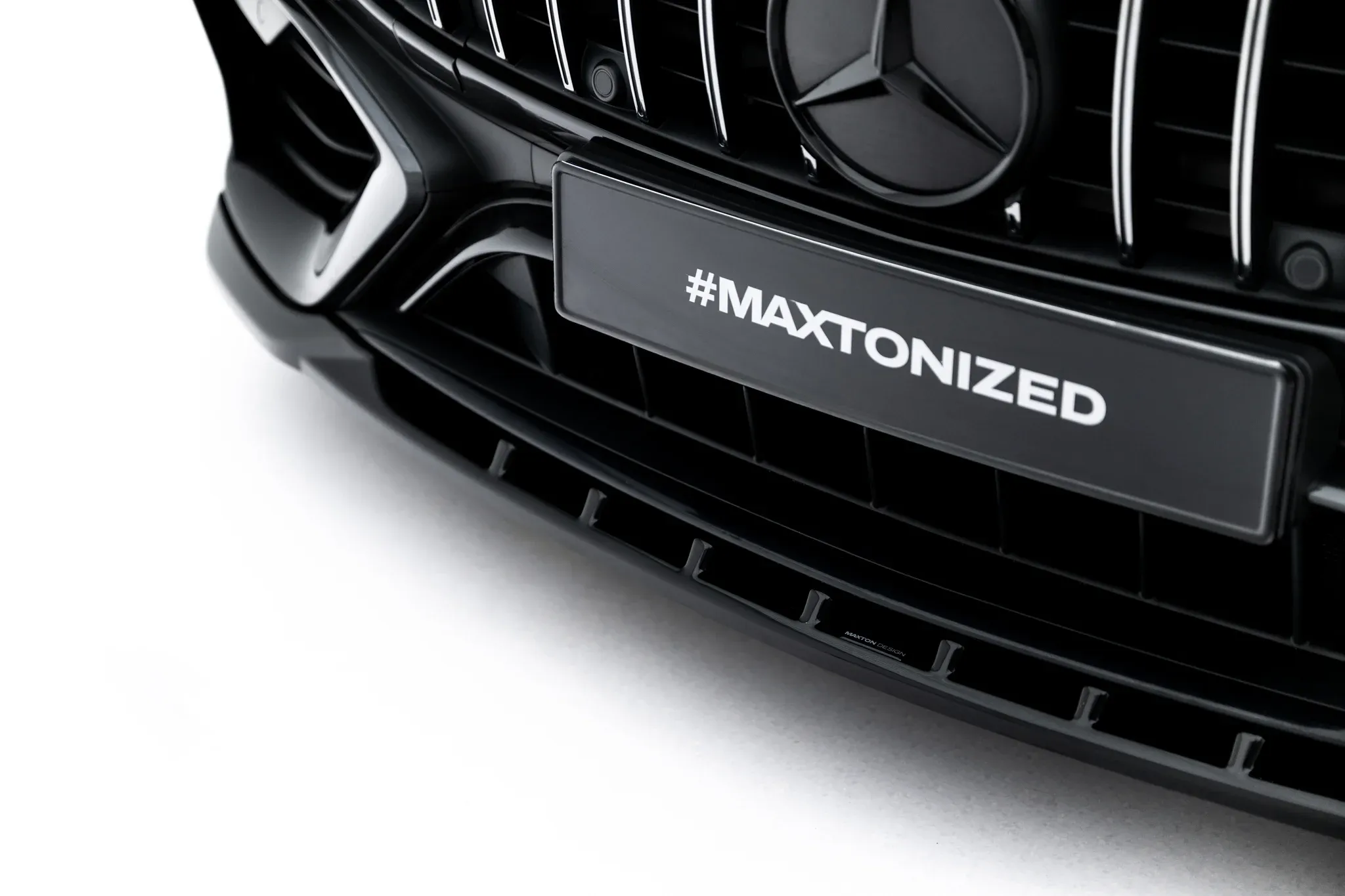 Frontspoiler V.1 Mercedes-Benz AMG C63 (S206/W206) 2021 -> | Glossy Black Edition – bilde 6