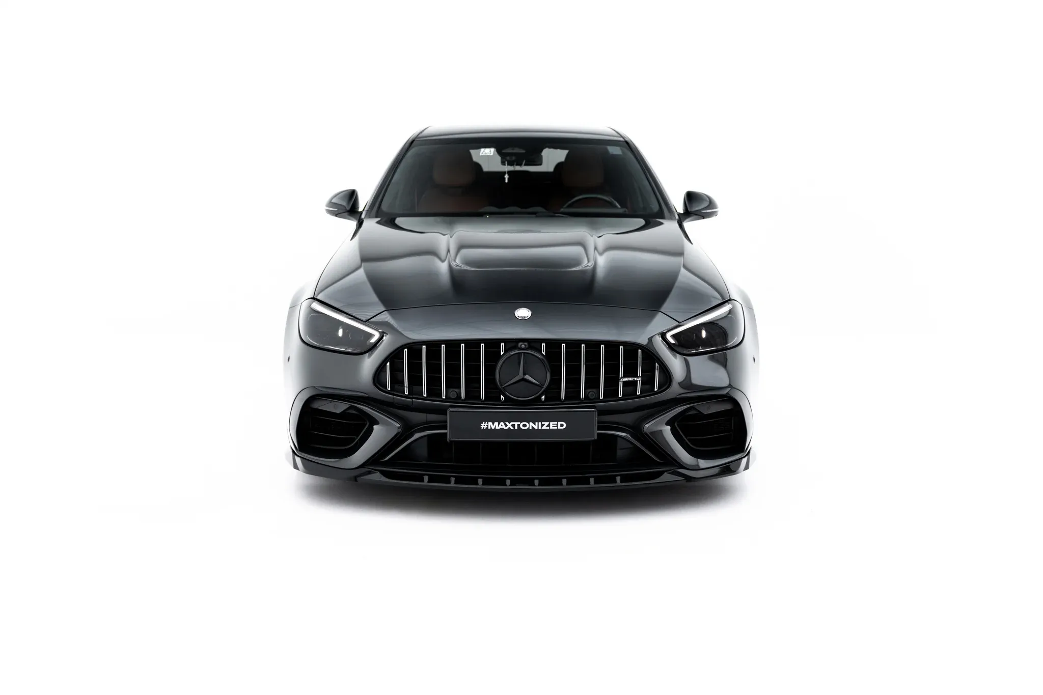 Frontspoiler V.1 Mercedes-Benz AMG C63 (S206/W206) 2021 -> | Glossy Black Edition – bilde 7