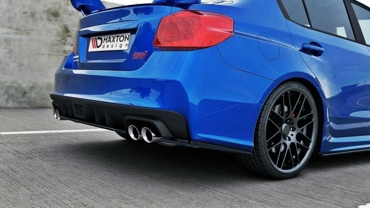 Frontspoiler V.1 Subaru Impreza WRX STI (Mk4) 2014-> | Glossy Black Edition