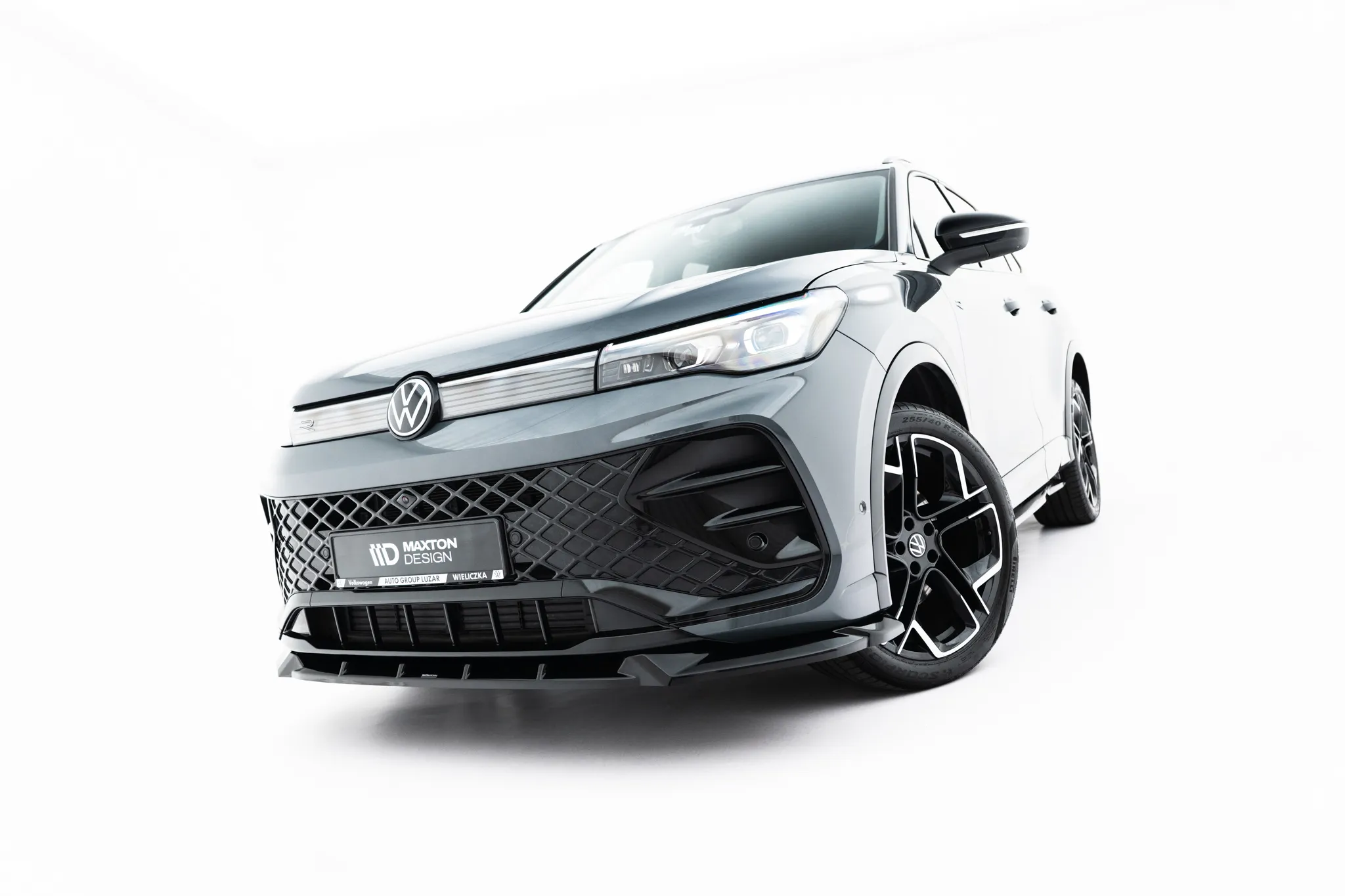 Frontspoiler V.1 VW Tiguan III 2024 -> | Glossy Black Edition