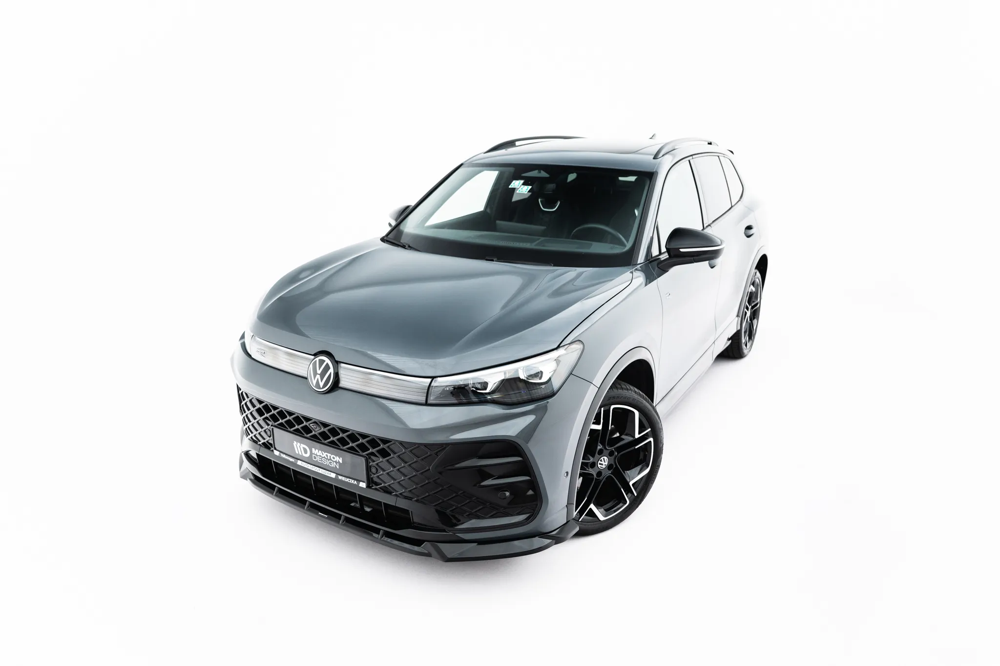 Frontspoiler V.1 VW Tiguan III 2024 -> | Glossy Black Edition – bilde 2