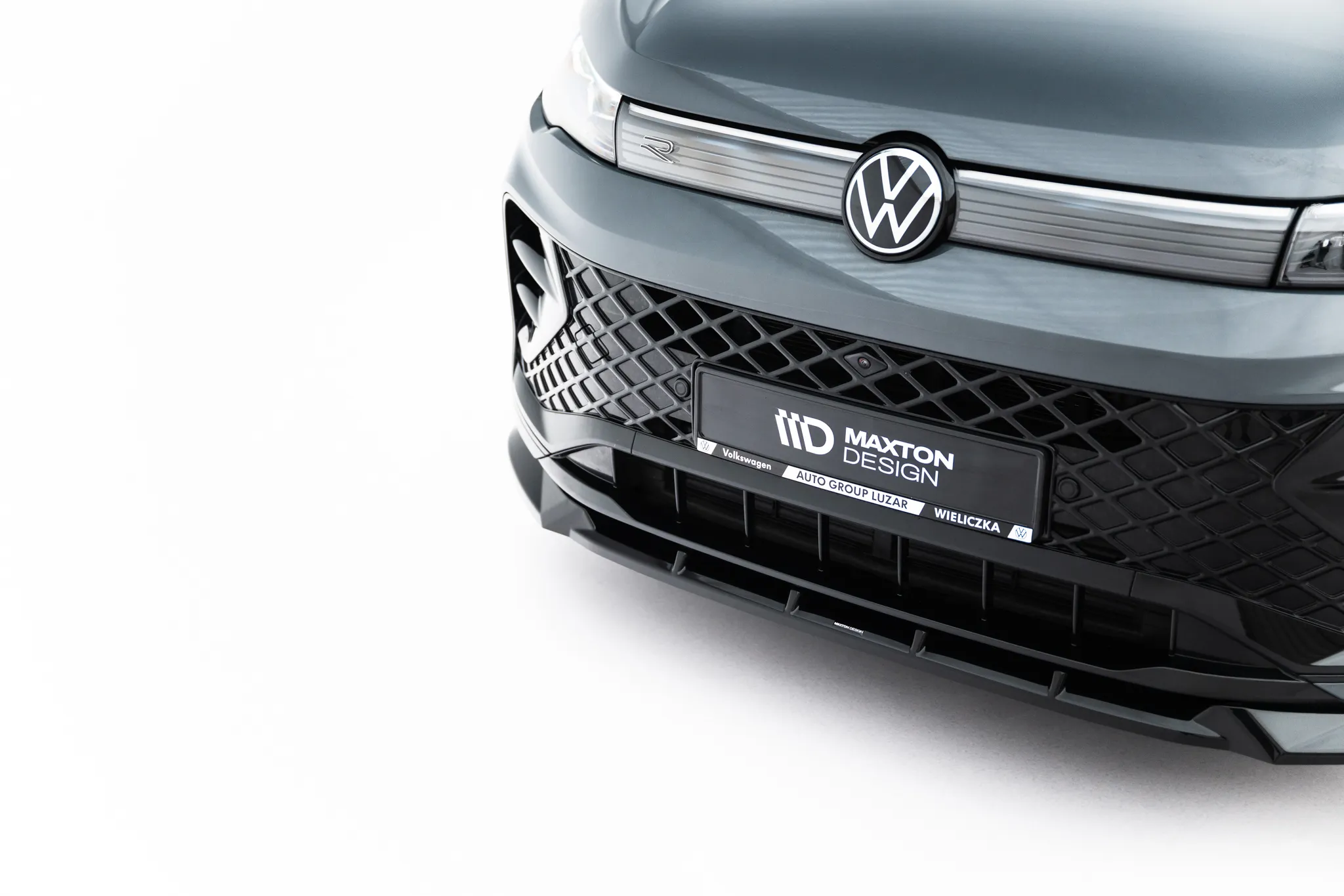 Frontspoiler V.1 VW Tiguan III 2024 -> | Glossy Black Edition – bilde 3