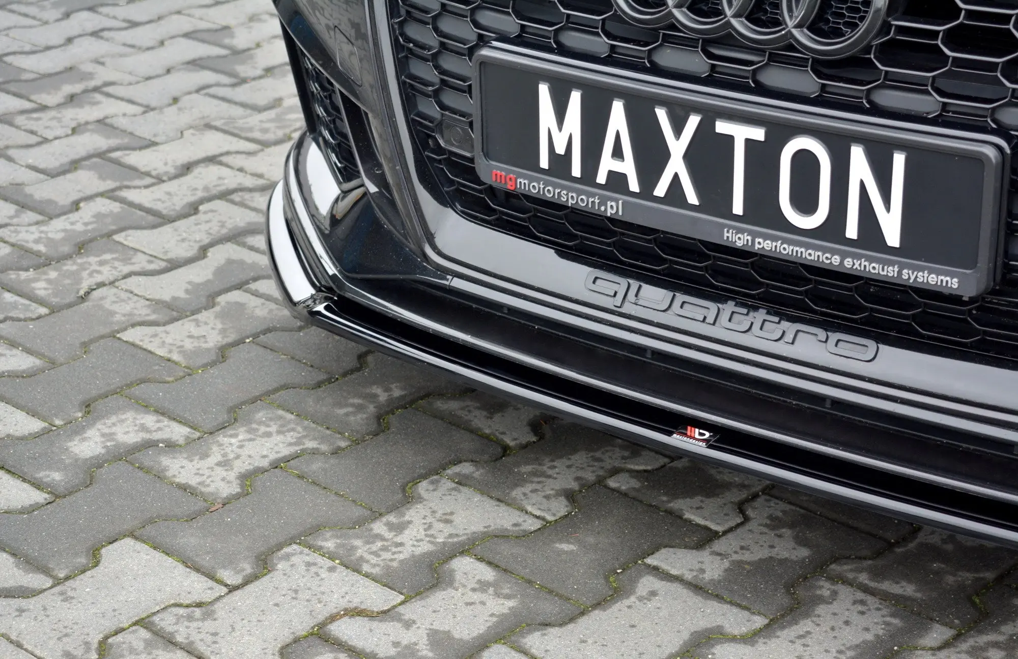 Frontspoiler V.2 Audi RS3 (8V) Facelift Sportback 2017 - 2020 – bilde 2