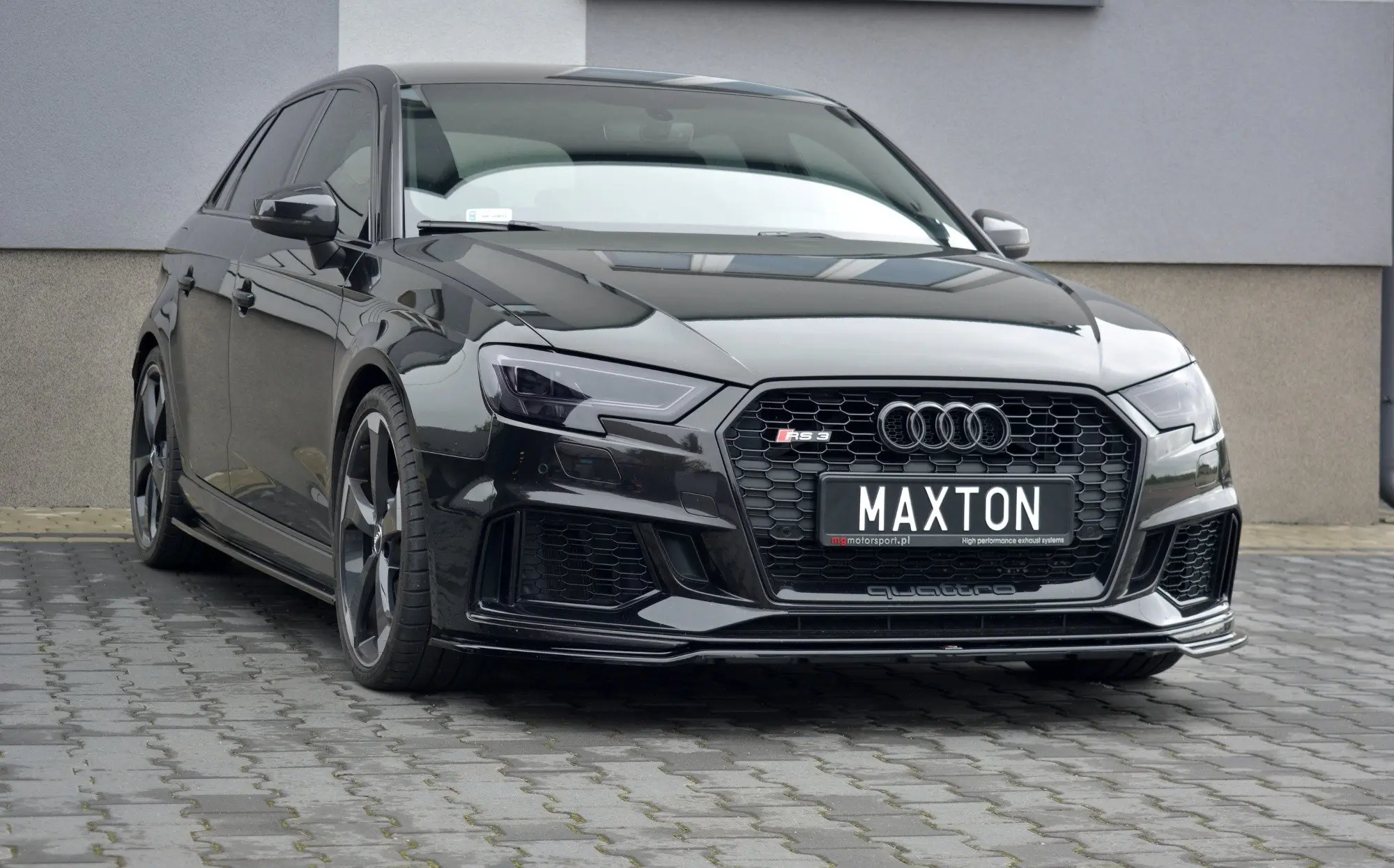 Frontspoiler V.2 Audi RS3 (8V) Facelift Sportback 2017 - 2020 – bilde 4