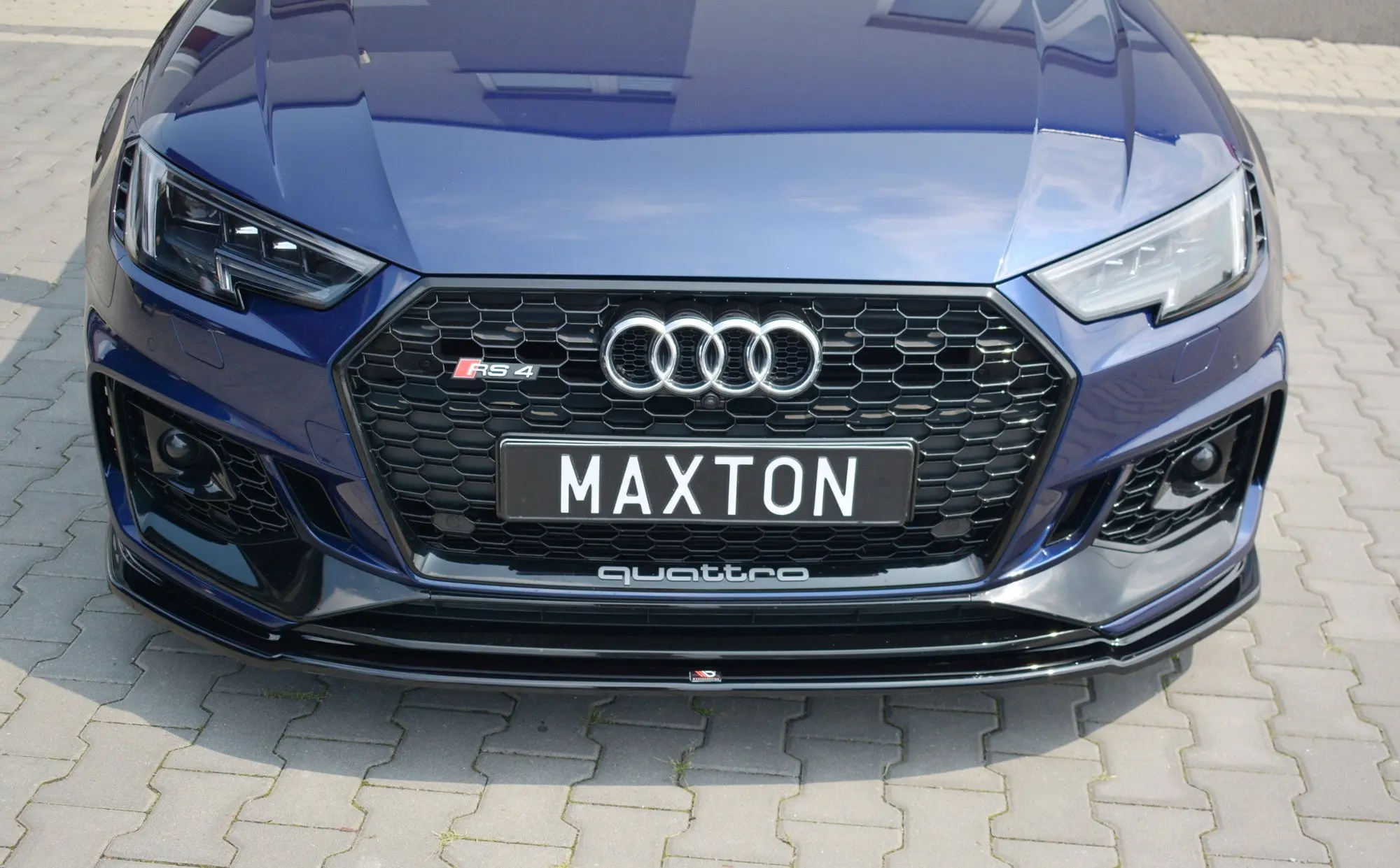 Frontspoiler V.2 Audi RS4 (B9) 2017-2019