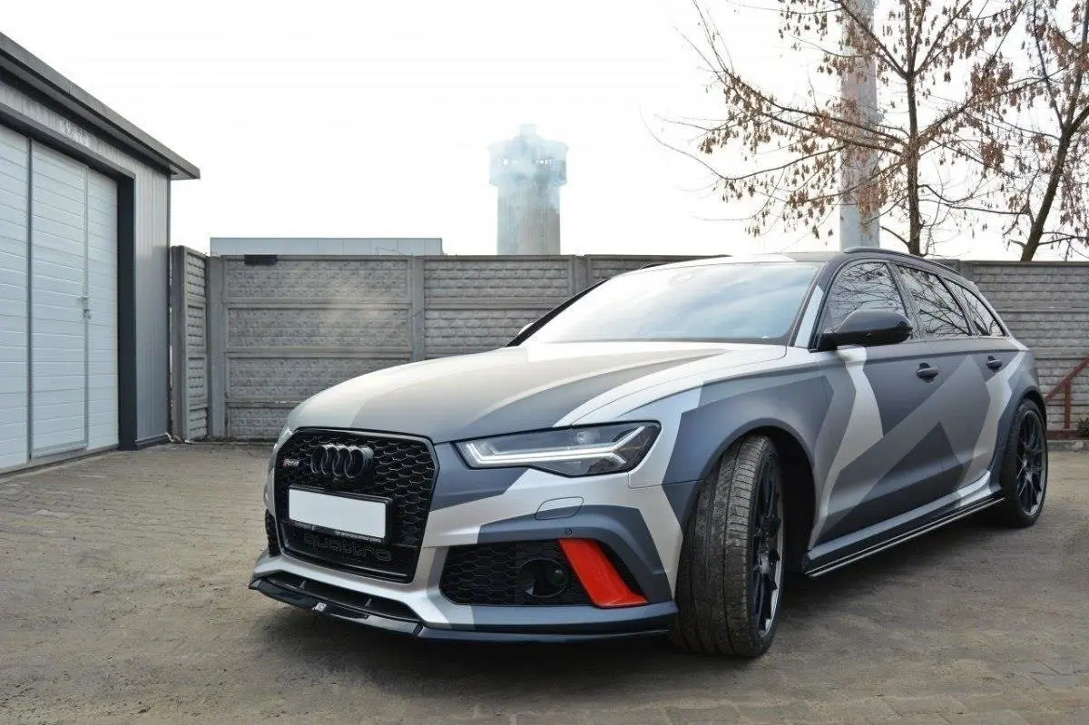 Frontspoiler V.2 Audi RS6 C7 2013 - 2018 – bilde 4