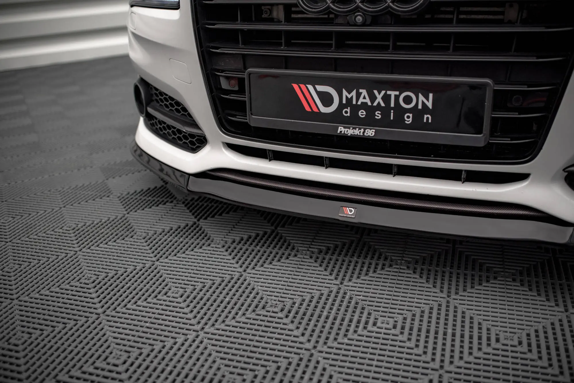Frontspoiler V.2 Audi S8 D4 2015-2017 facelift