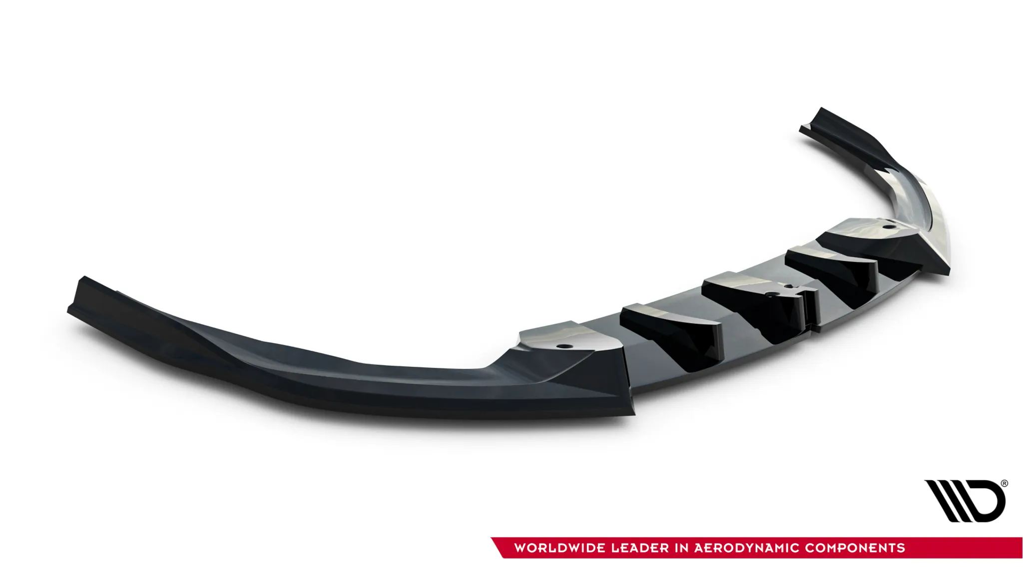 Frontspoiler V.2 BMW M135i M Performance (F70) 2024 -> | Glossy Black Edition – bilde 4