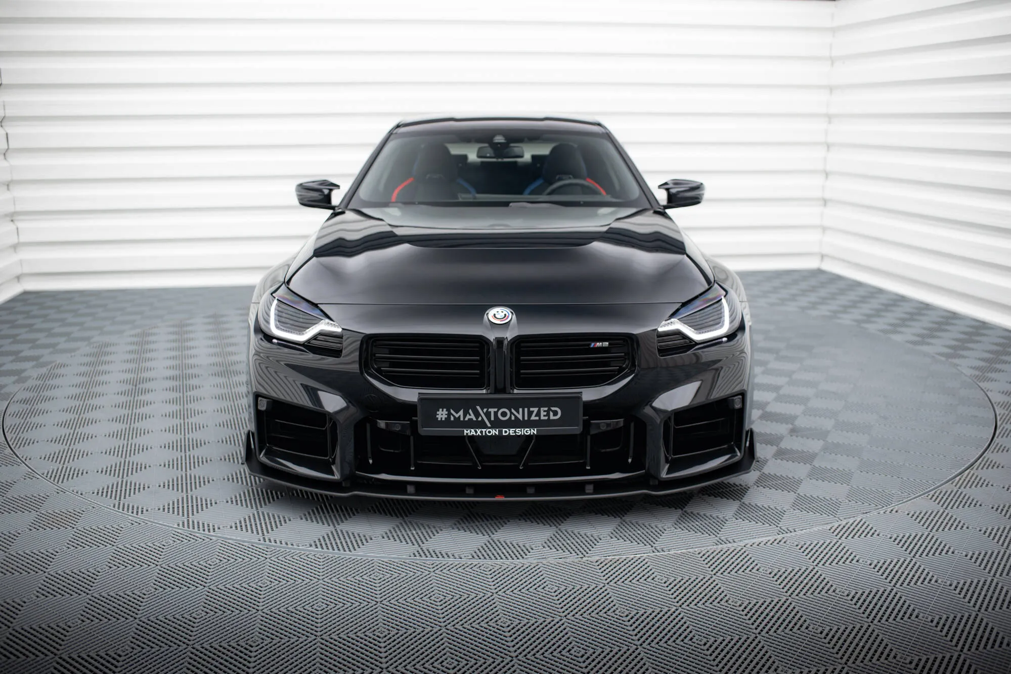 Frontspoiler V.2 BMW M2 Coupe (G87) 2023 - > | Street Pro Black Edition – bilde 2