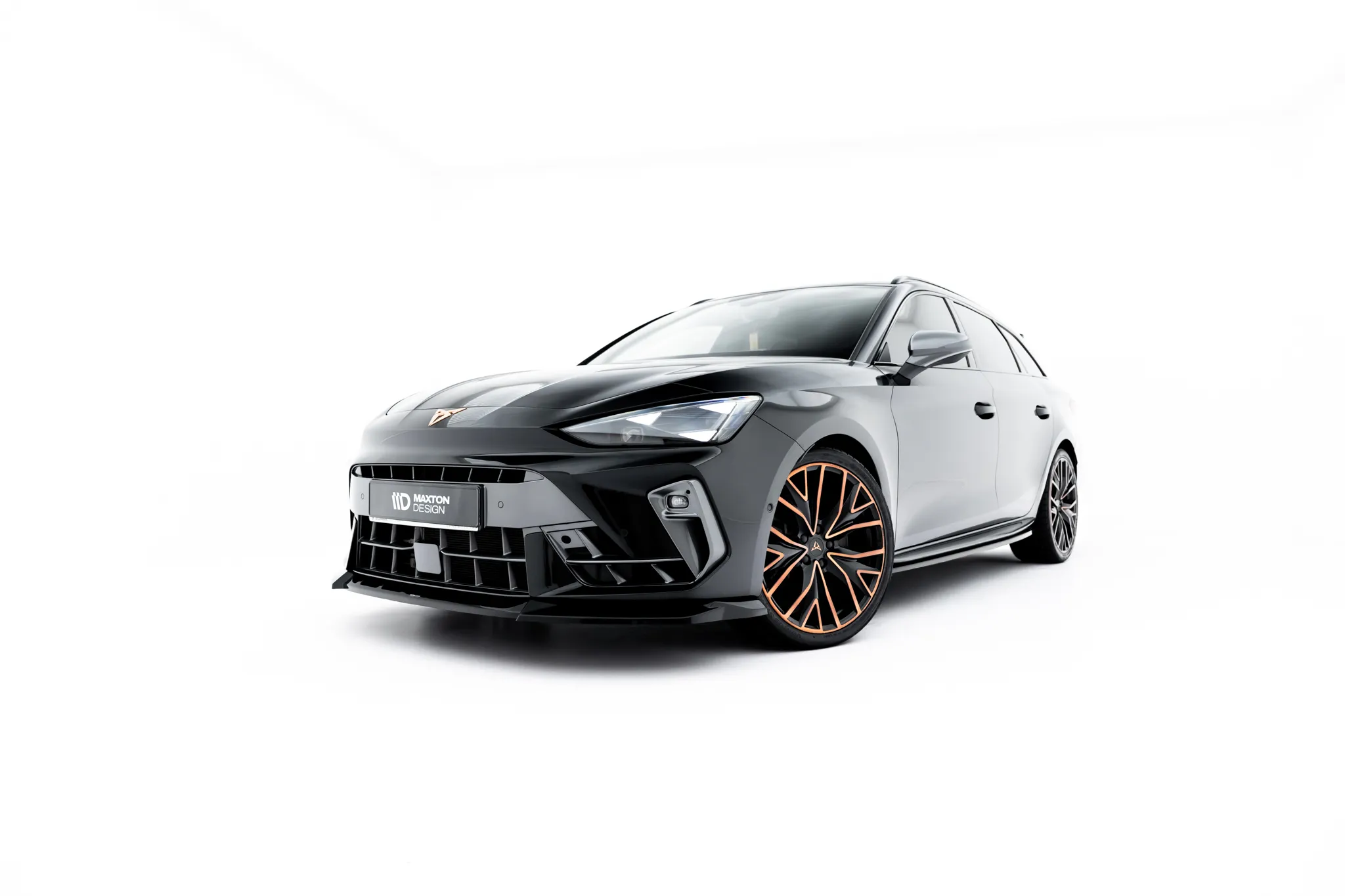 Frontspoiler V.2 Cupra Leon 2020-2026 | Glossy Black Edition