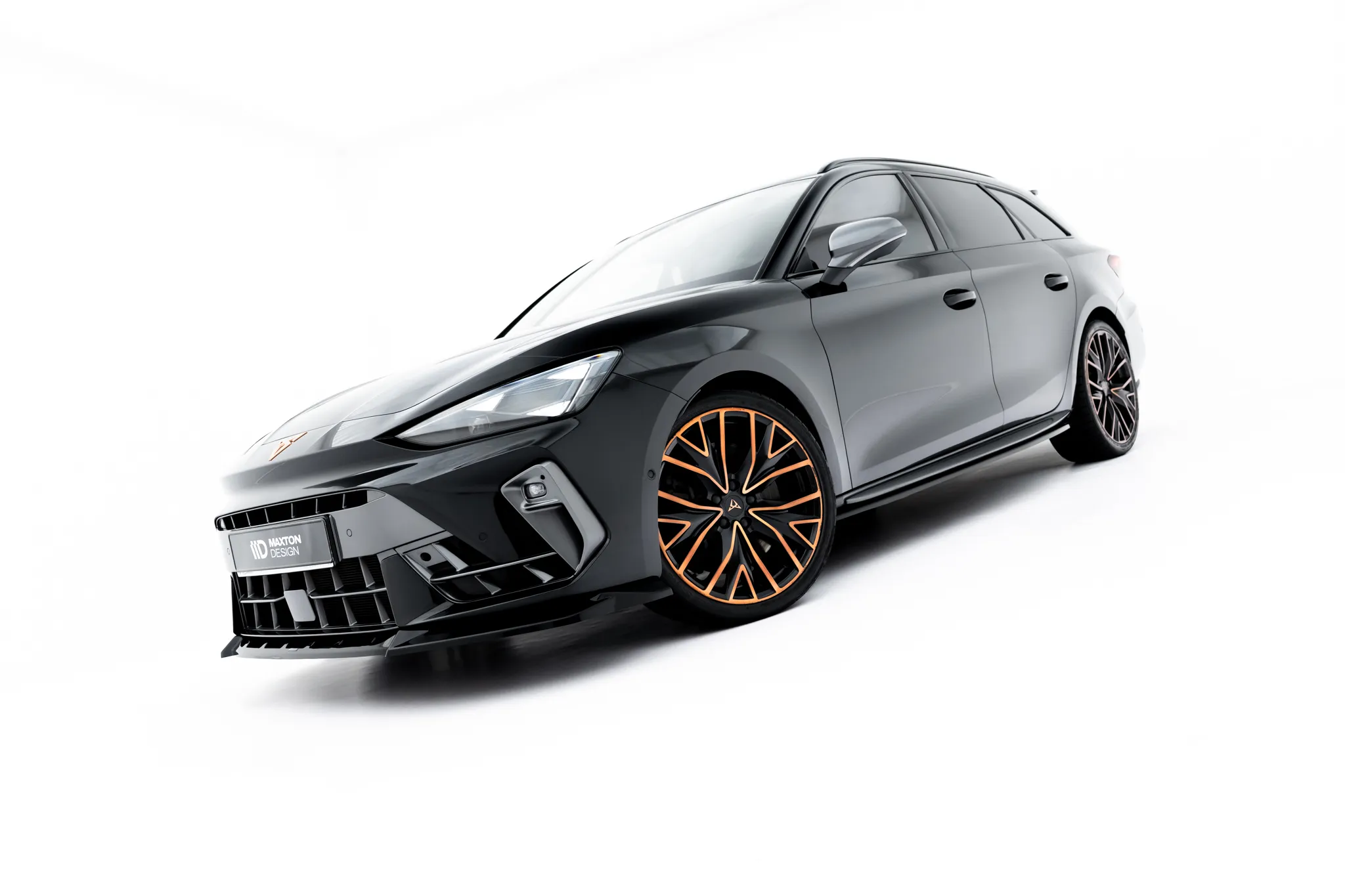 Frontspoiler V.2 Cupra Leon 2020-2026 | Glossy Black Edition – bilde 4
