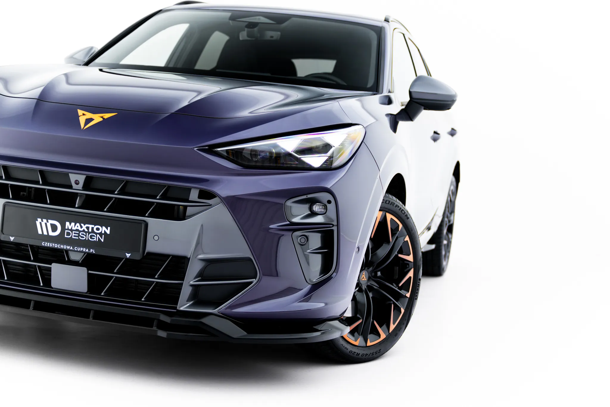 Frontspoiler V.2 Cupra Terramar I 2024 -> | Glossy Black Edition – bilde 2