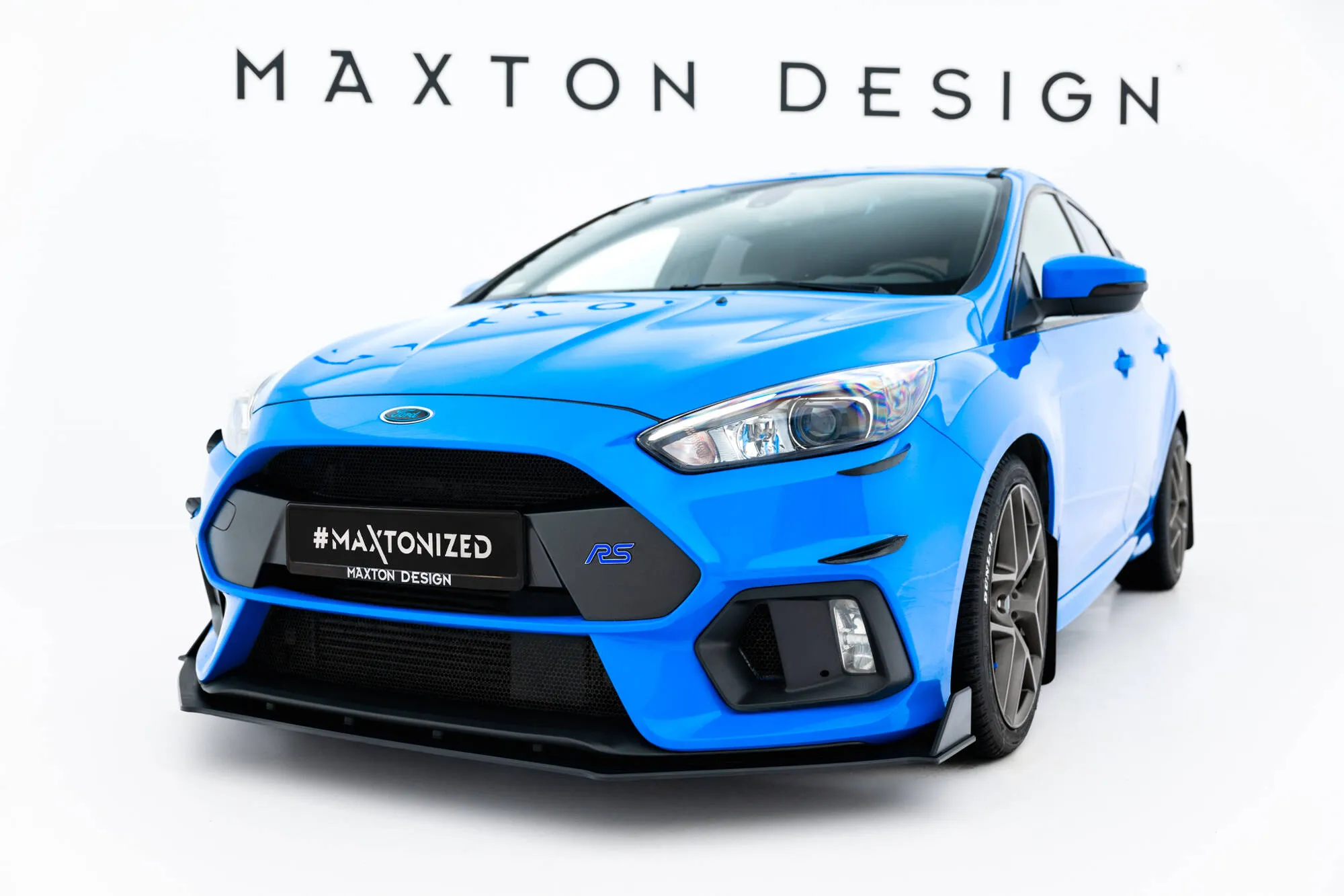 Frontspoiler V.2 Ford Focus III RS 2015-2018 | Street Pro Black Edition