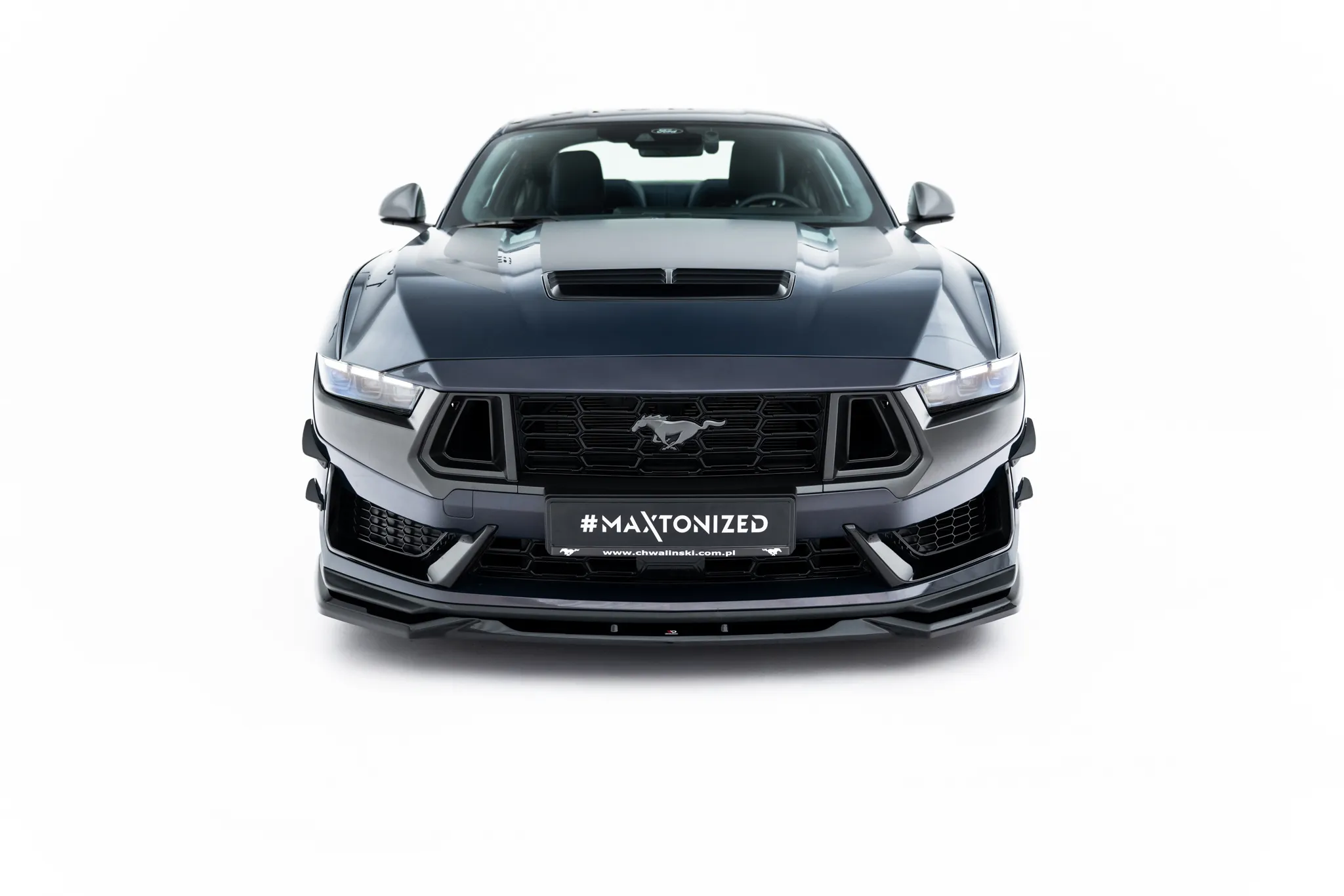 Frontspoiler V.2 Ford Mustang Dark Horse VII 2024 -> | Glossy Black Edition – bilde 3