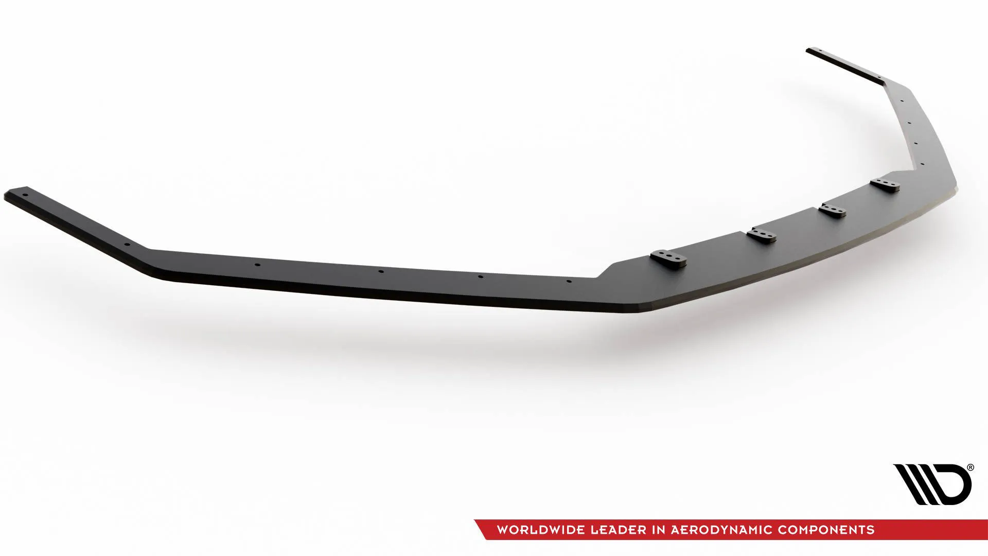 Frontspoiler V.2 Honda Civic X Type-R 2017-> | Street Pro Black Edition – bilde 3