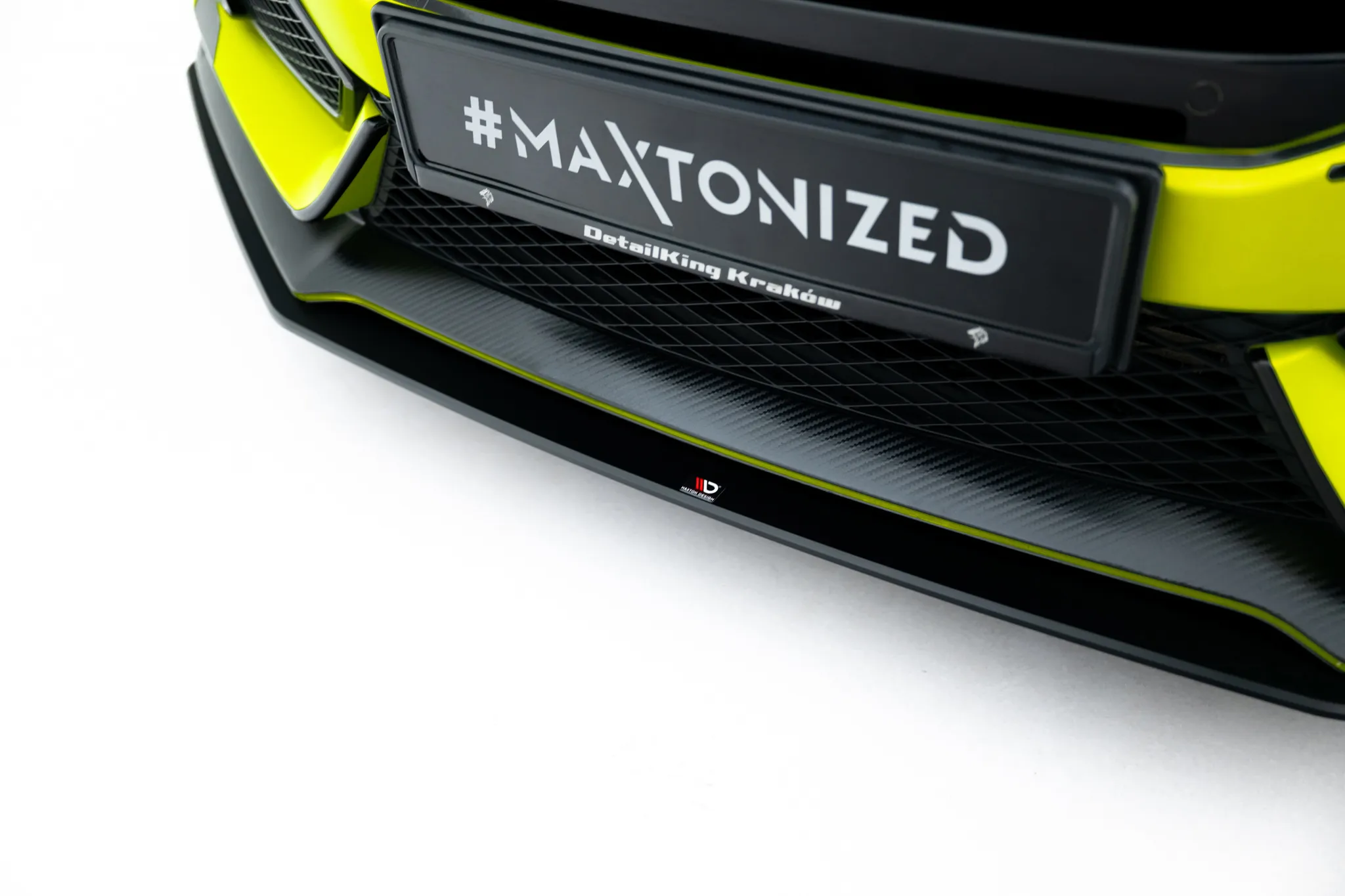 Frontspoiler V.2 Honda Civic X Type-R 2017-> | Street Pro Black Edition – bilde 5